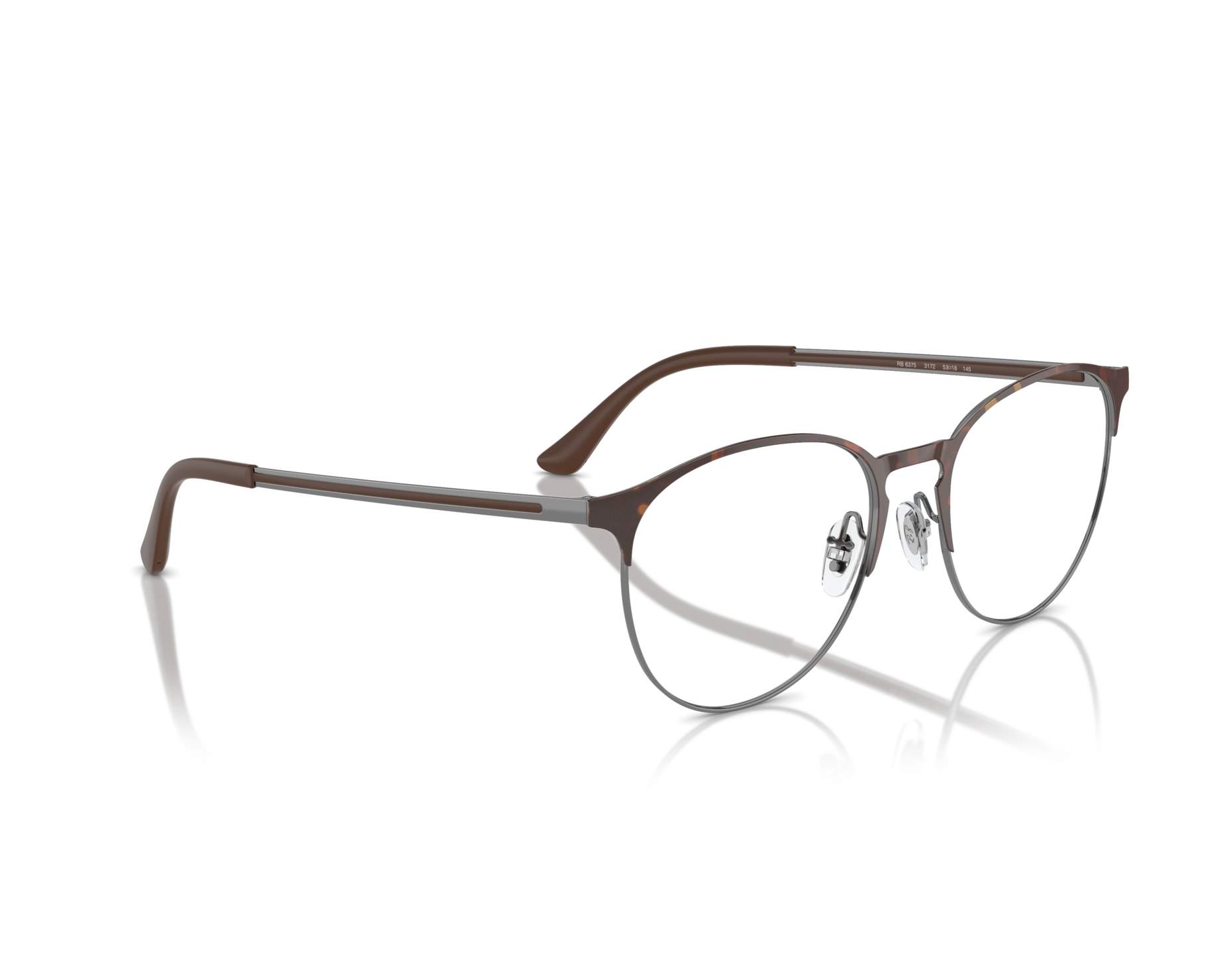 Ray-Ban RX6375 3172 51-18 Havana  360 degree view 4