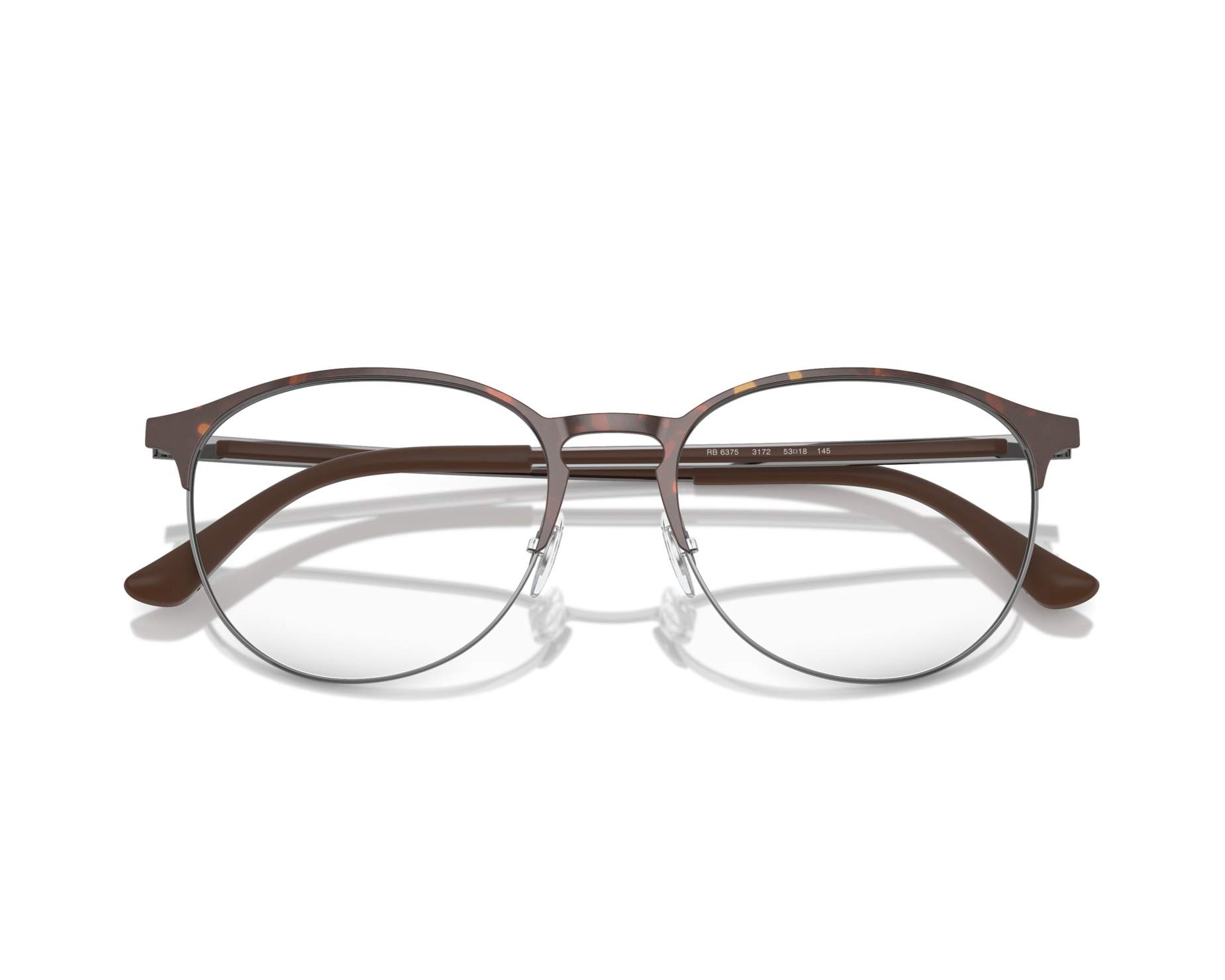 Ray-Ban RX6375 3172 51-18 Havana  360 degree view 6