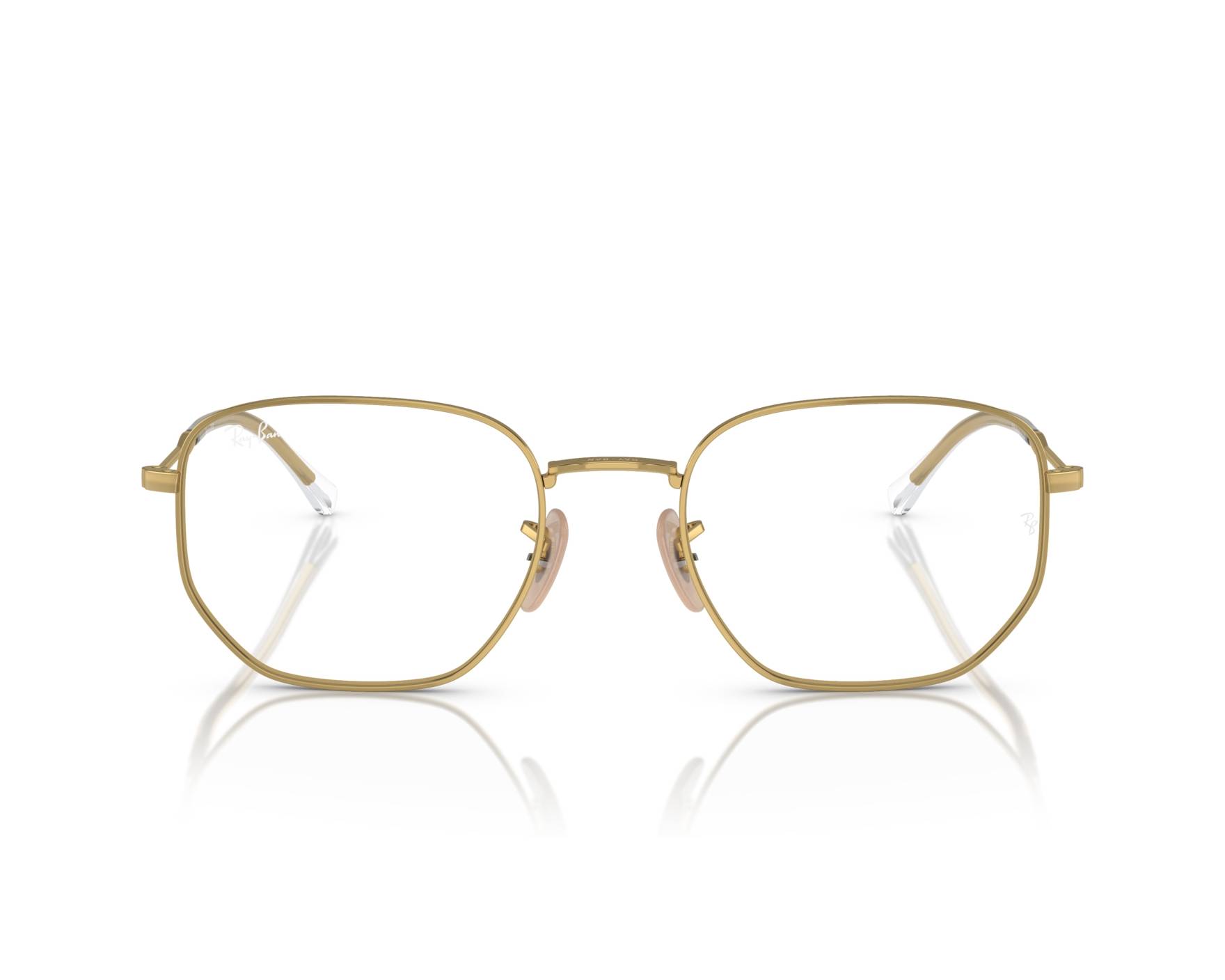Ray-Ban RX6496 2500 51-20 Oro  360 degree view 5