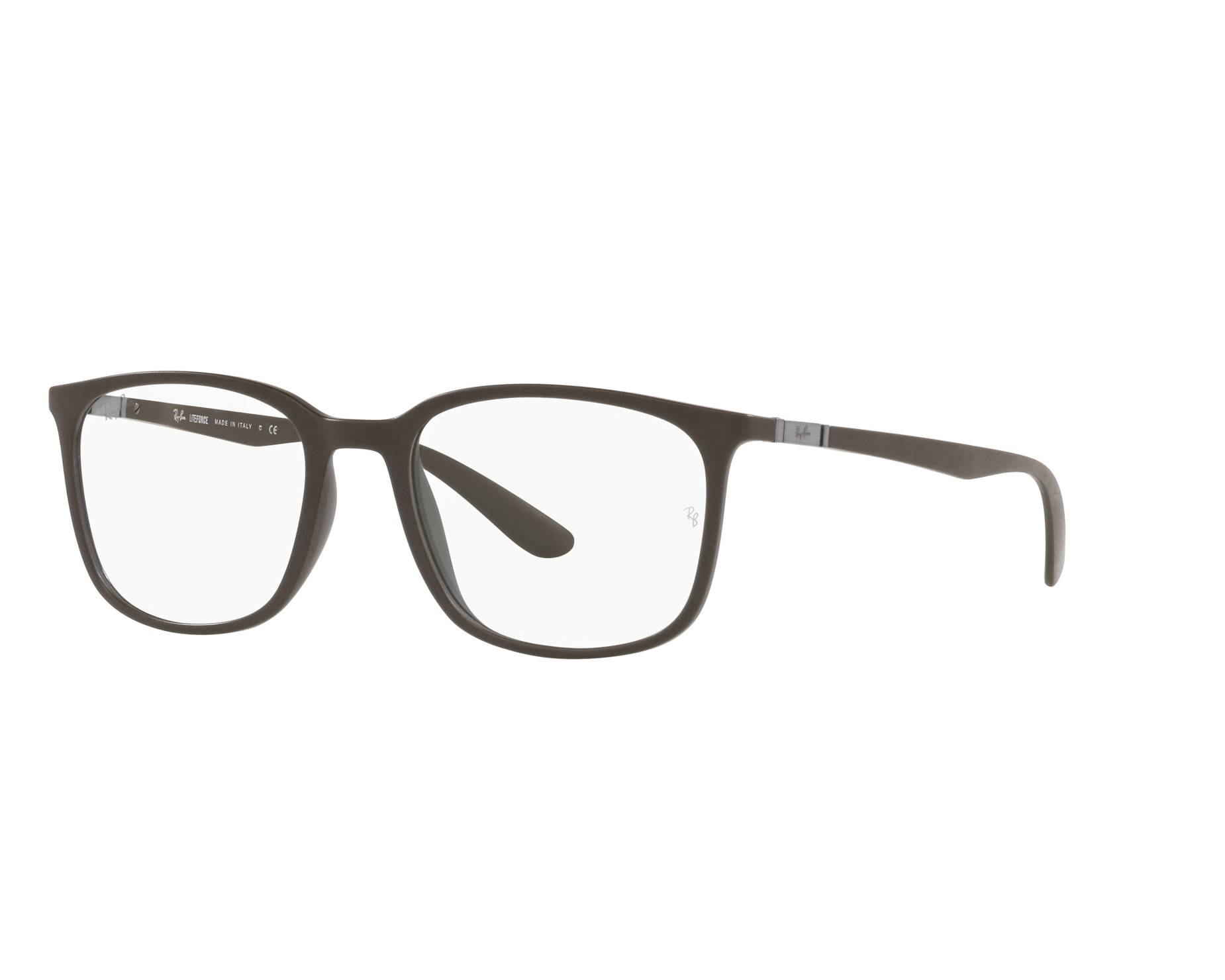 Ray-Ban RX7199 8063 52-18 Brown  360 degree view 3