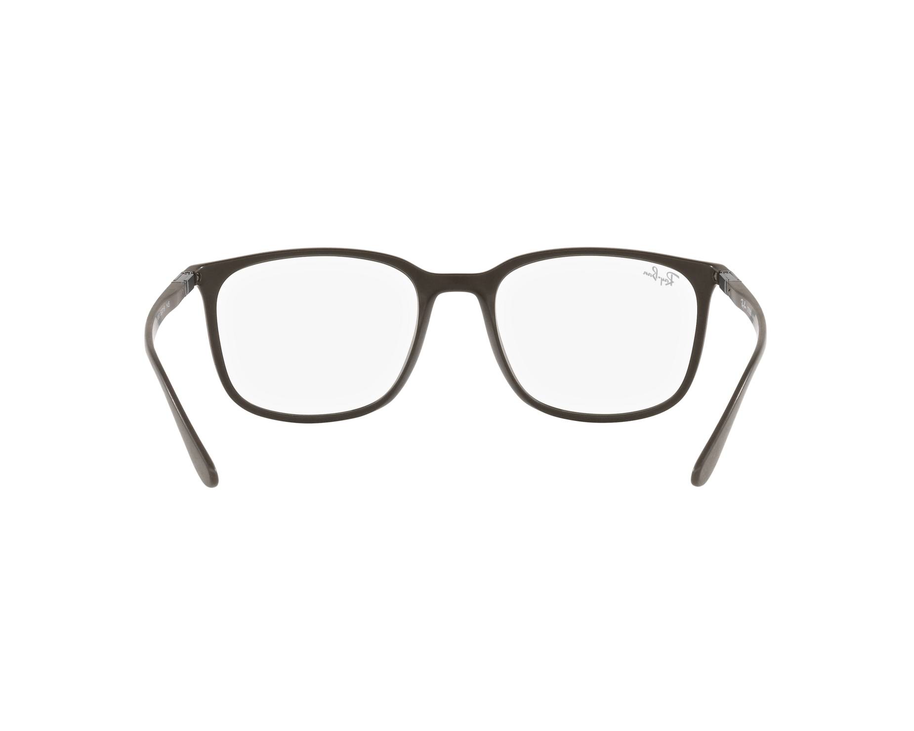 Ray-Ban RX7199 8063 52-18 Brown  360 degree view 8
