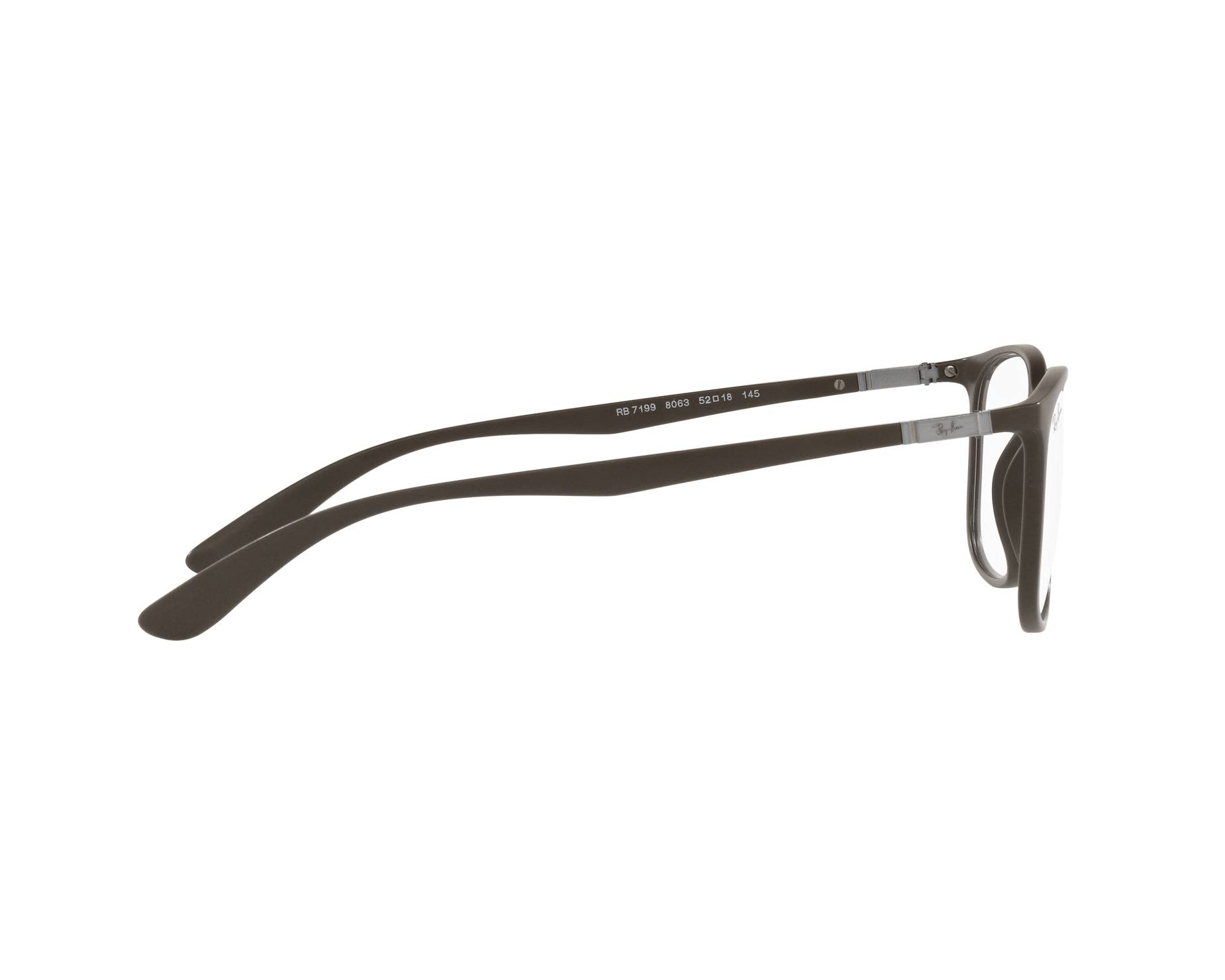 Ray-Ban RX7199 8063 52-18 Brown  360 degree view 11