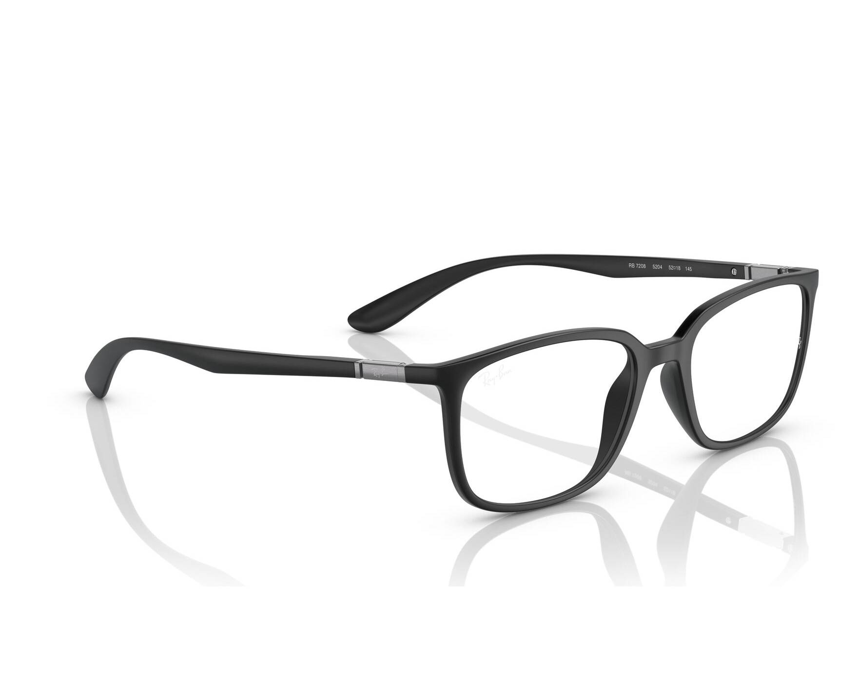 Ray-Ban RX7208 5204 52-18 Black  360 degree view 3