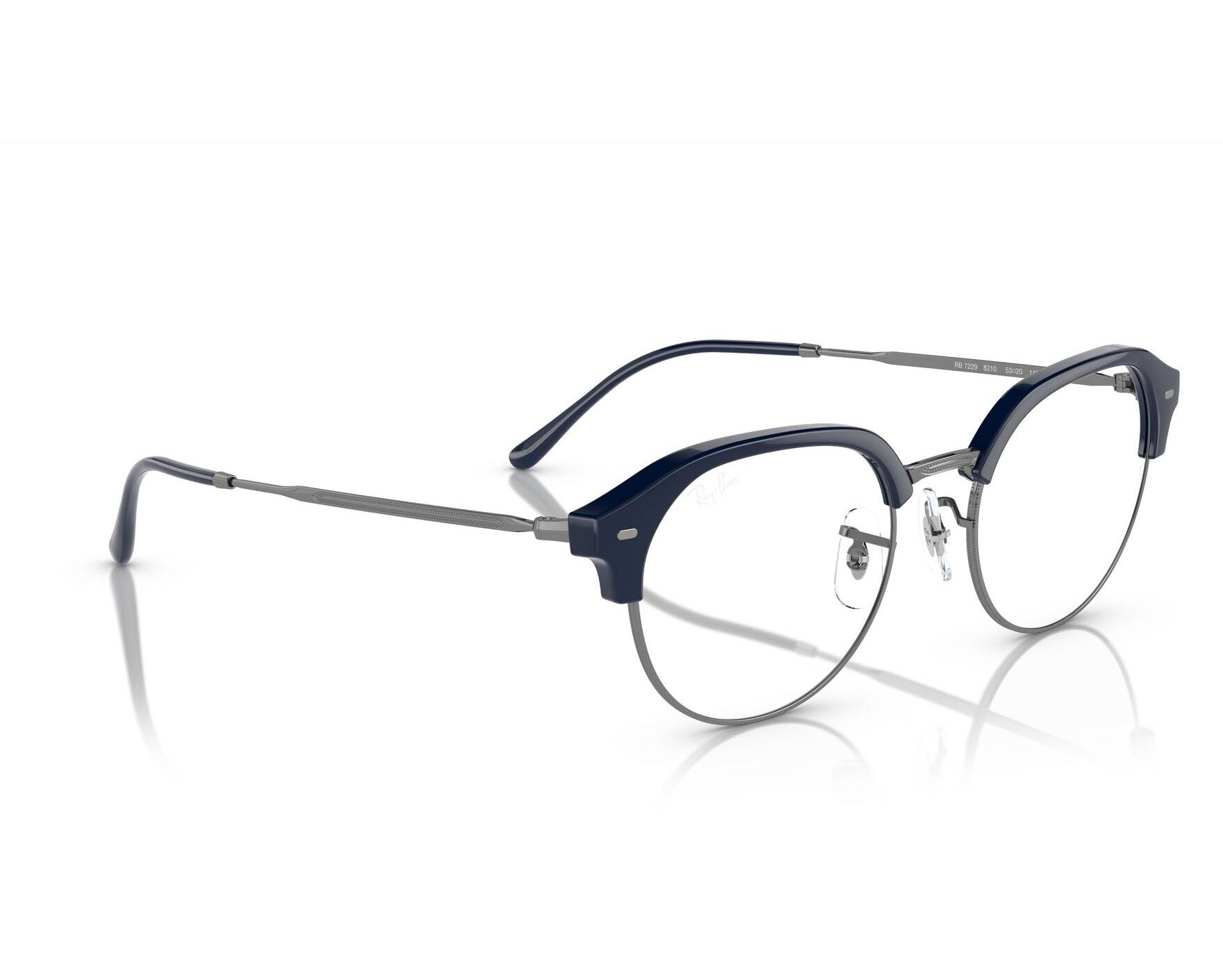 Ray-Ban RX7229 8210 53-20 Blue  360 degree view 3