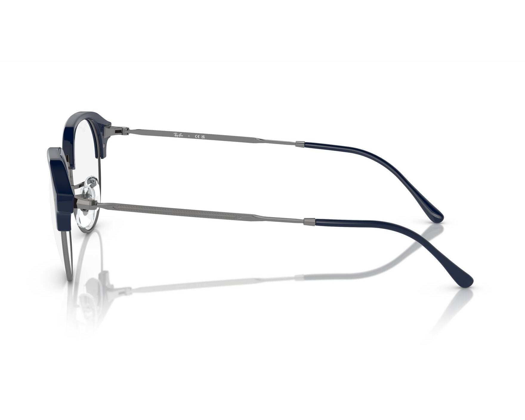 Ray-Ban RX7229 8210 53-20 Blue  360 degree view 7