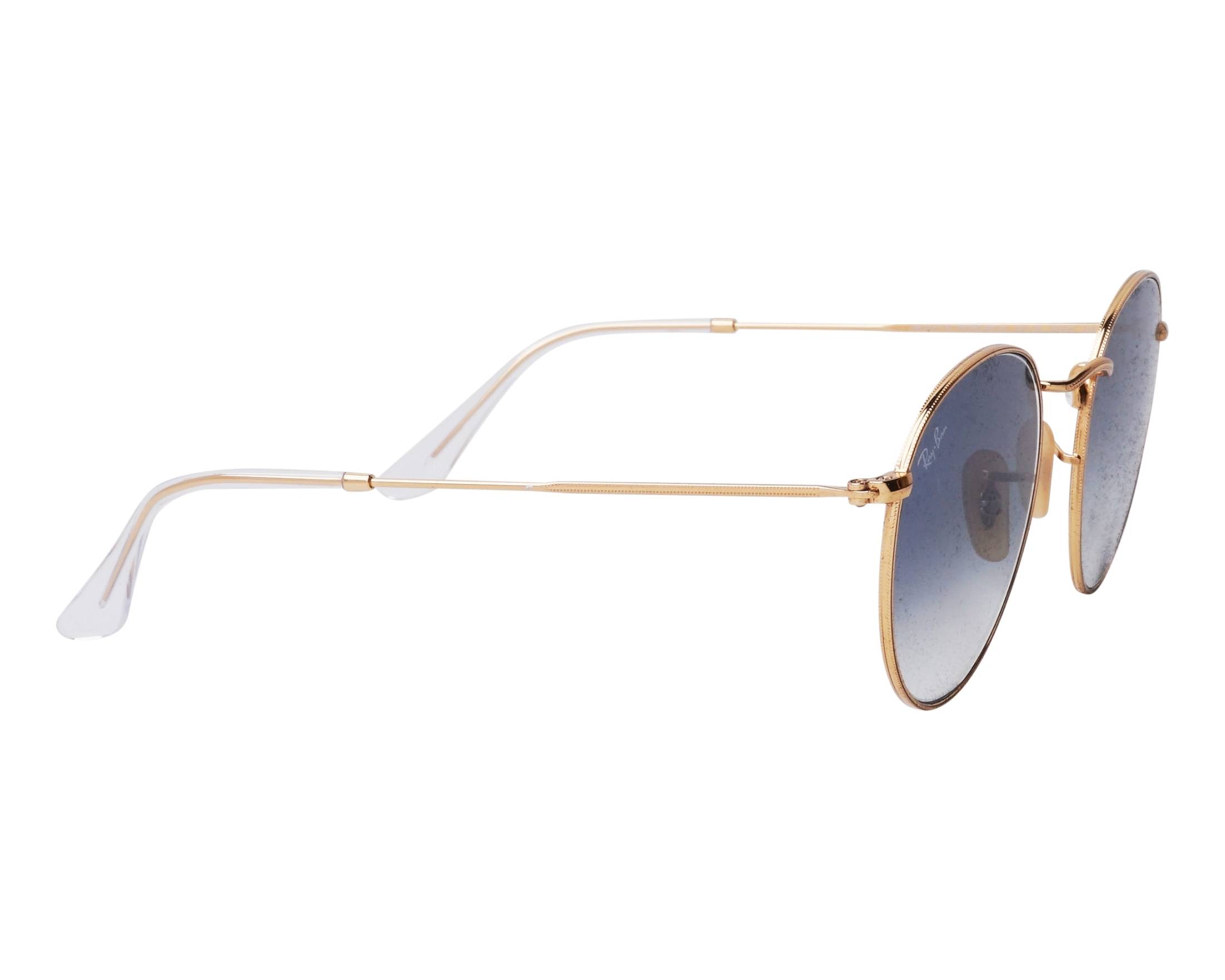 Ray-Ban Sunglasses Round Metal RB3447N 001/3F