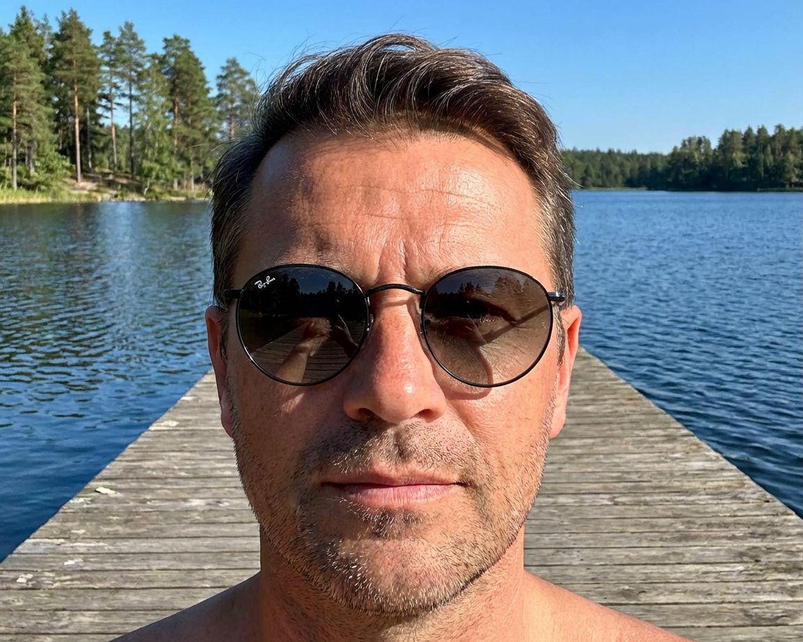 Ray-Ban RB3447N 002/71 53-21 schwarz  360 degree view 14