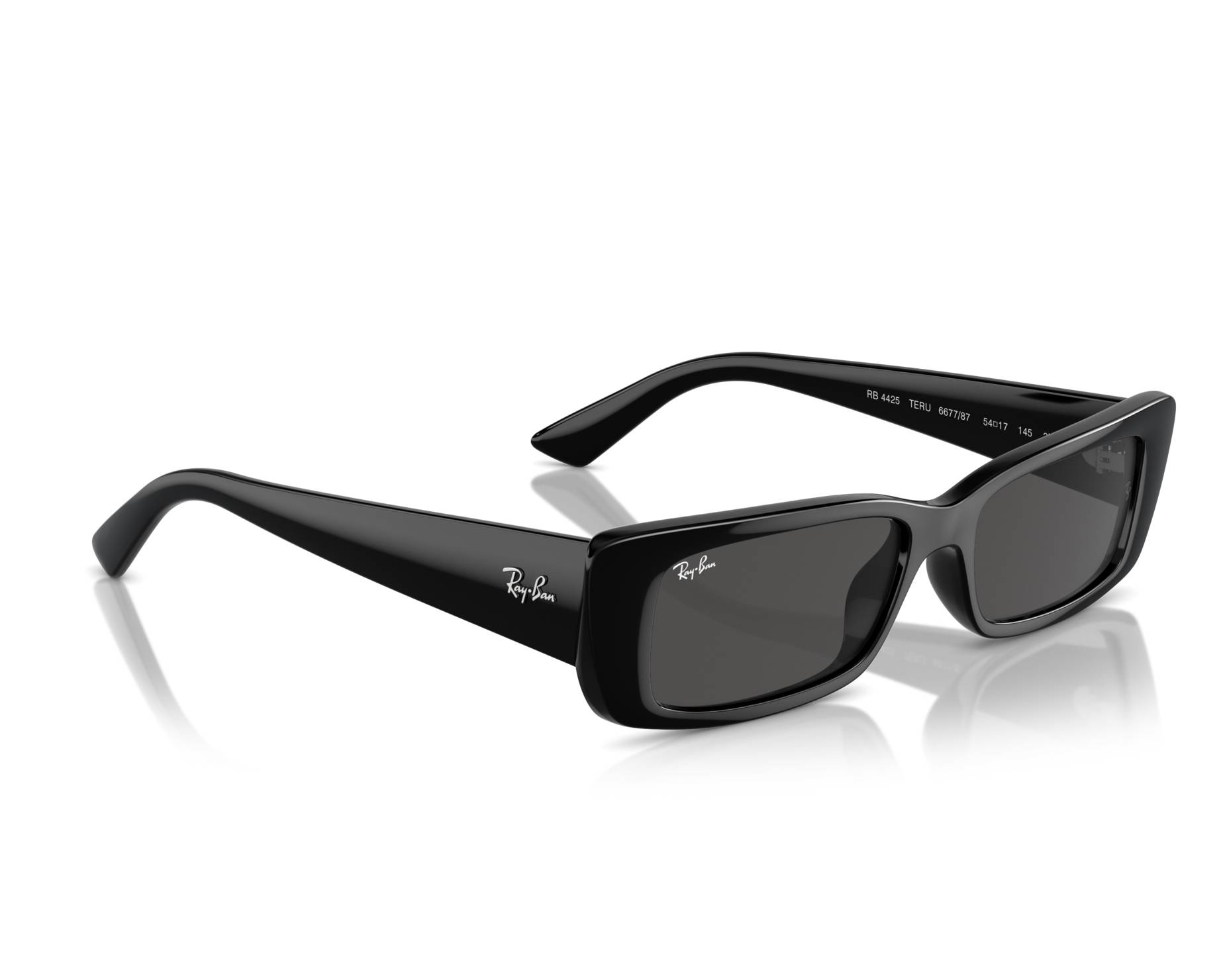 Ray-Ban RB4425 667787 - Black  360 degree view 1