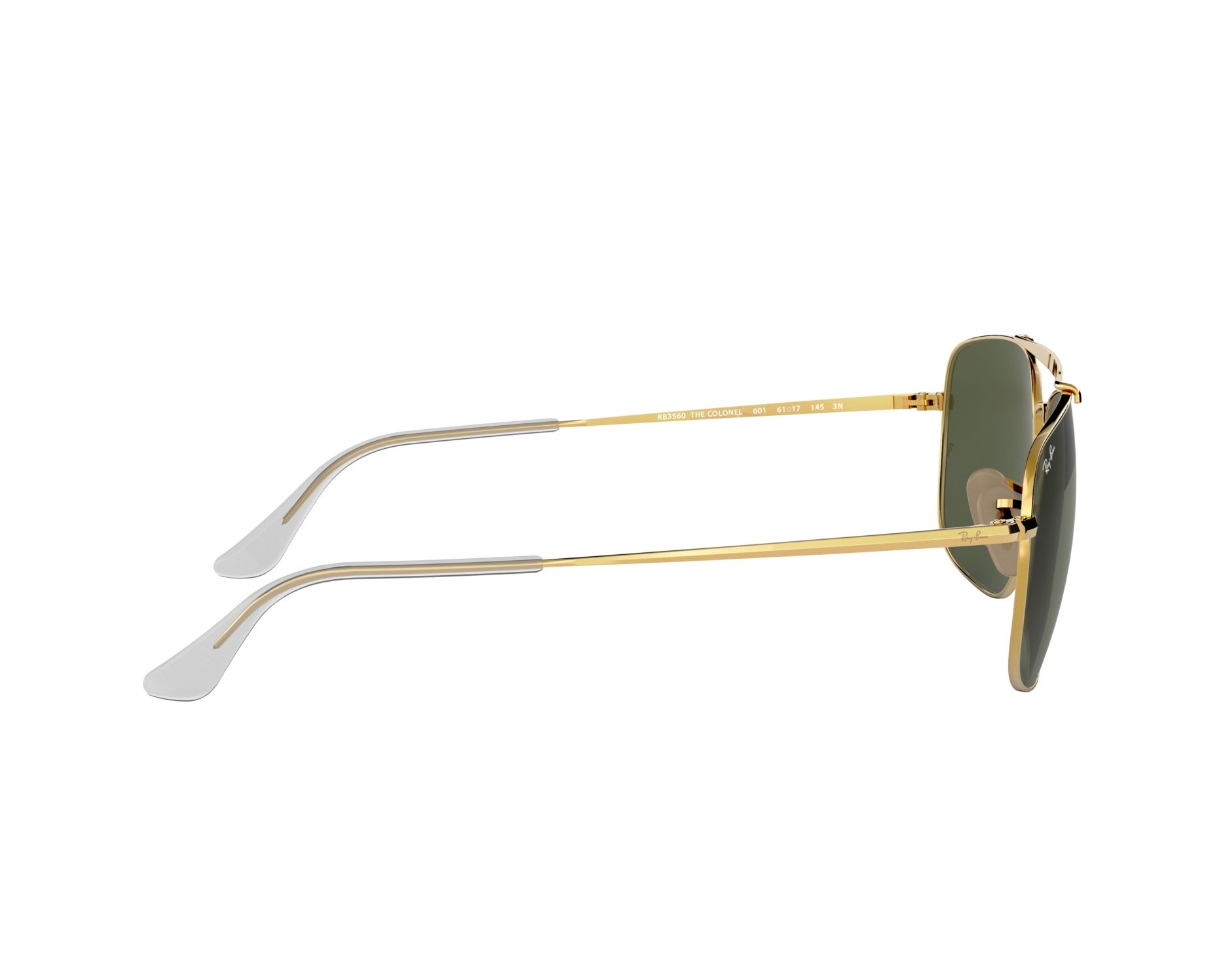 thumbnail Ray-Ban RB-3560 001 58-17 Gold 360 degree view 10