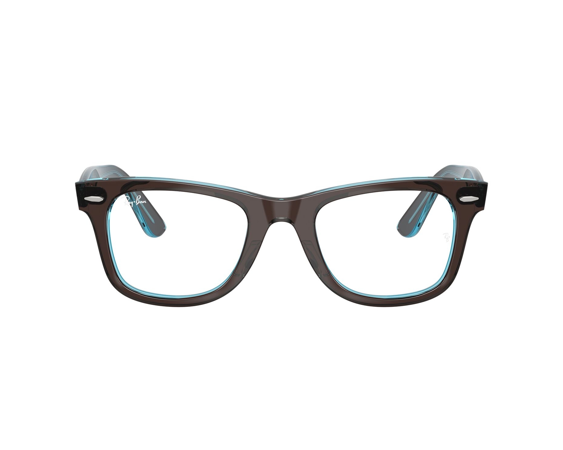 Ray-Ban RX4340V 8366 50-22 Brown  360 degree view 1