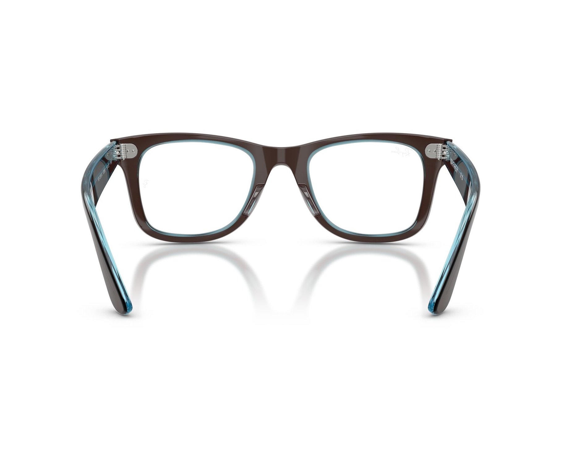 Ray-Ban RX4340V 8366 50-22 Brown  360 degree view 4