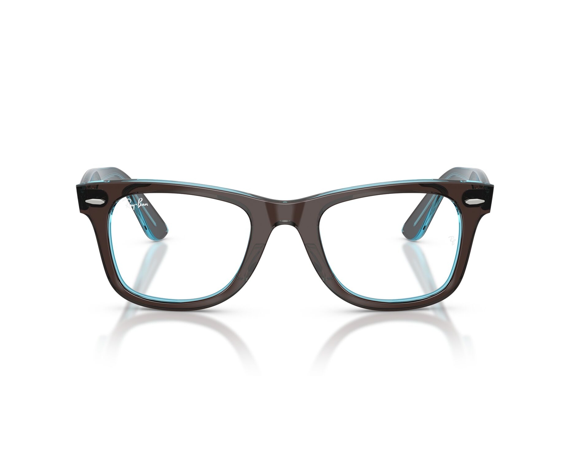 Ray-Ban RX4340V 8366 50-22 Brown  360 degree view 6