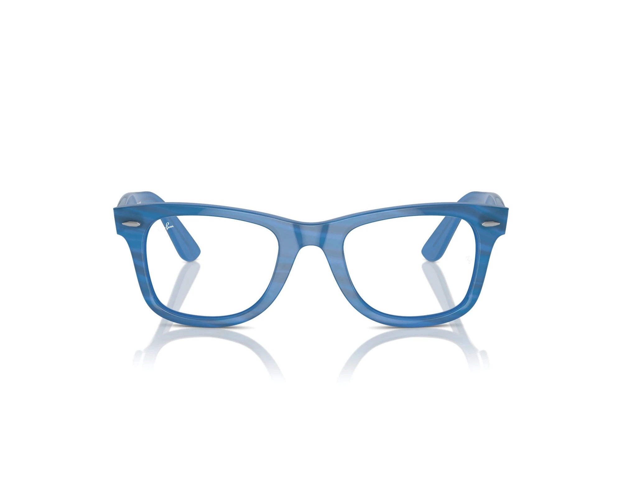 Ray-Ban RX4340V 8384 50-22 Bleu  profile view