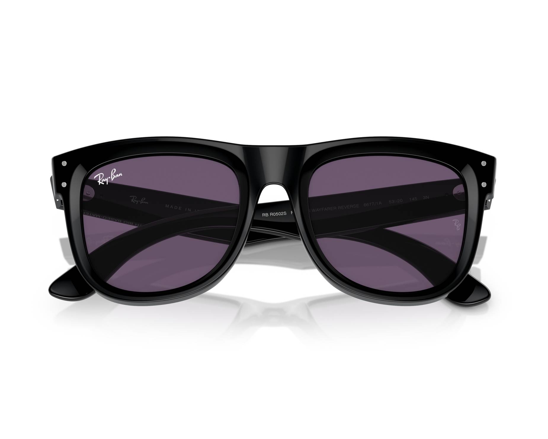 Ray-Ban RBR0502S 66771A 53-20 schwarz  360 degree view 3