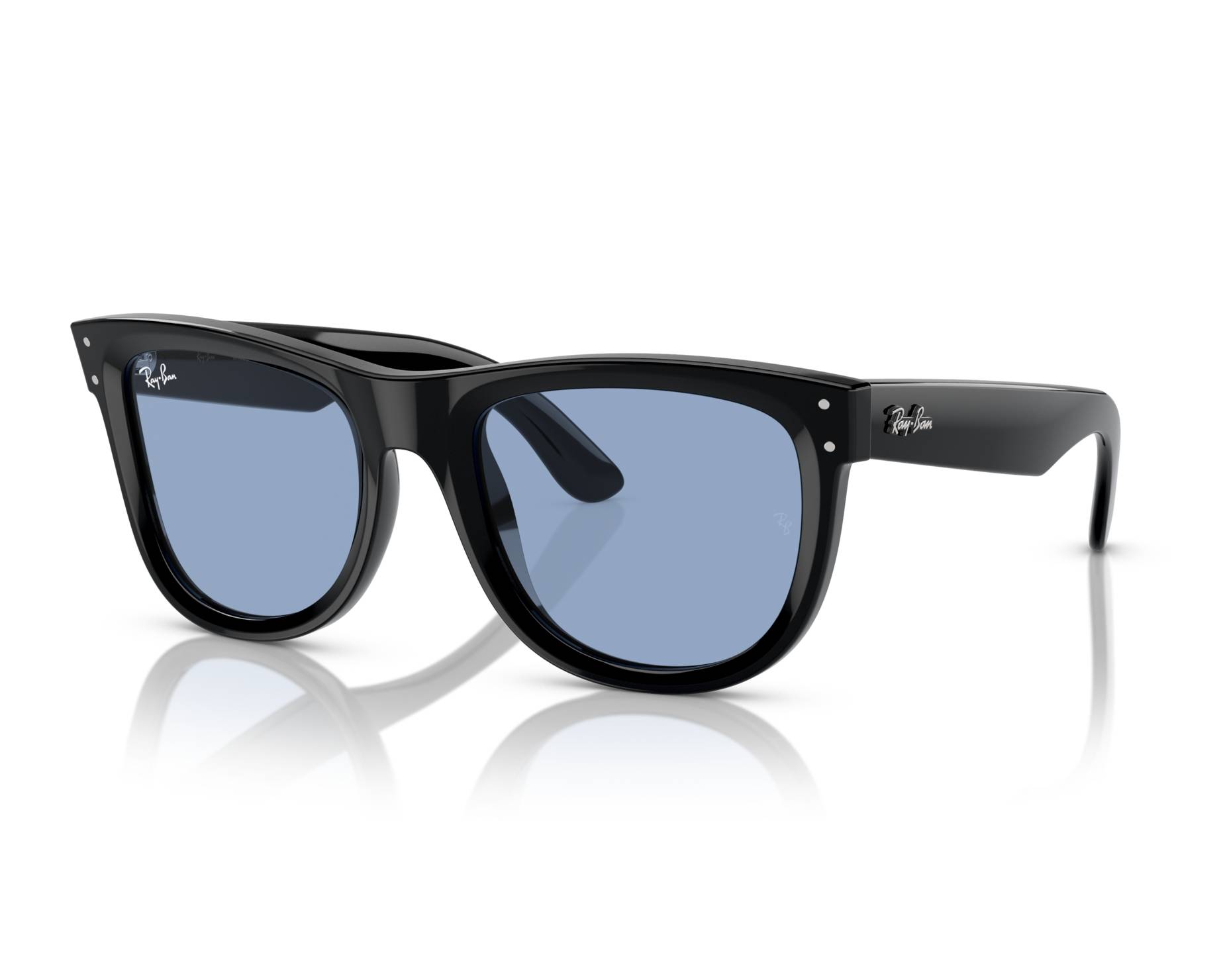Ray-Ban RBR0502S 667772 53-20 Black  360 degree view 6