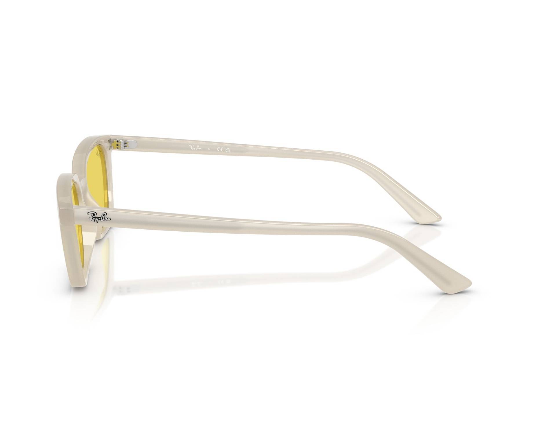 Ray-Ban RB4456 68086D 53-19 White  360 degree view 6