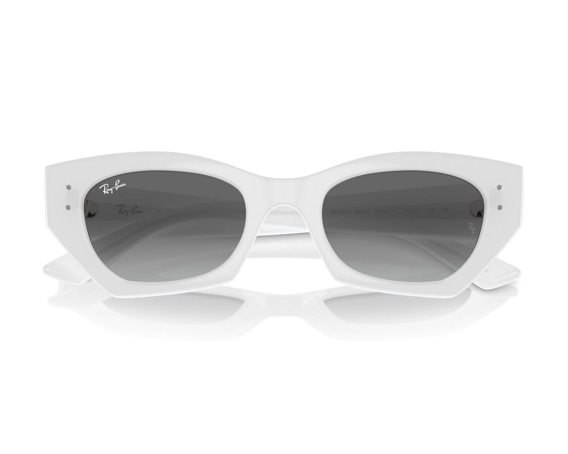 Ray-Ban RB4430 675911 49-22 White  360 degree view 3