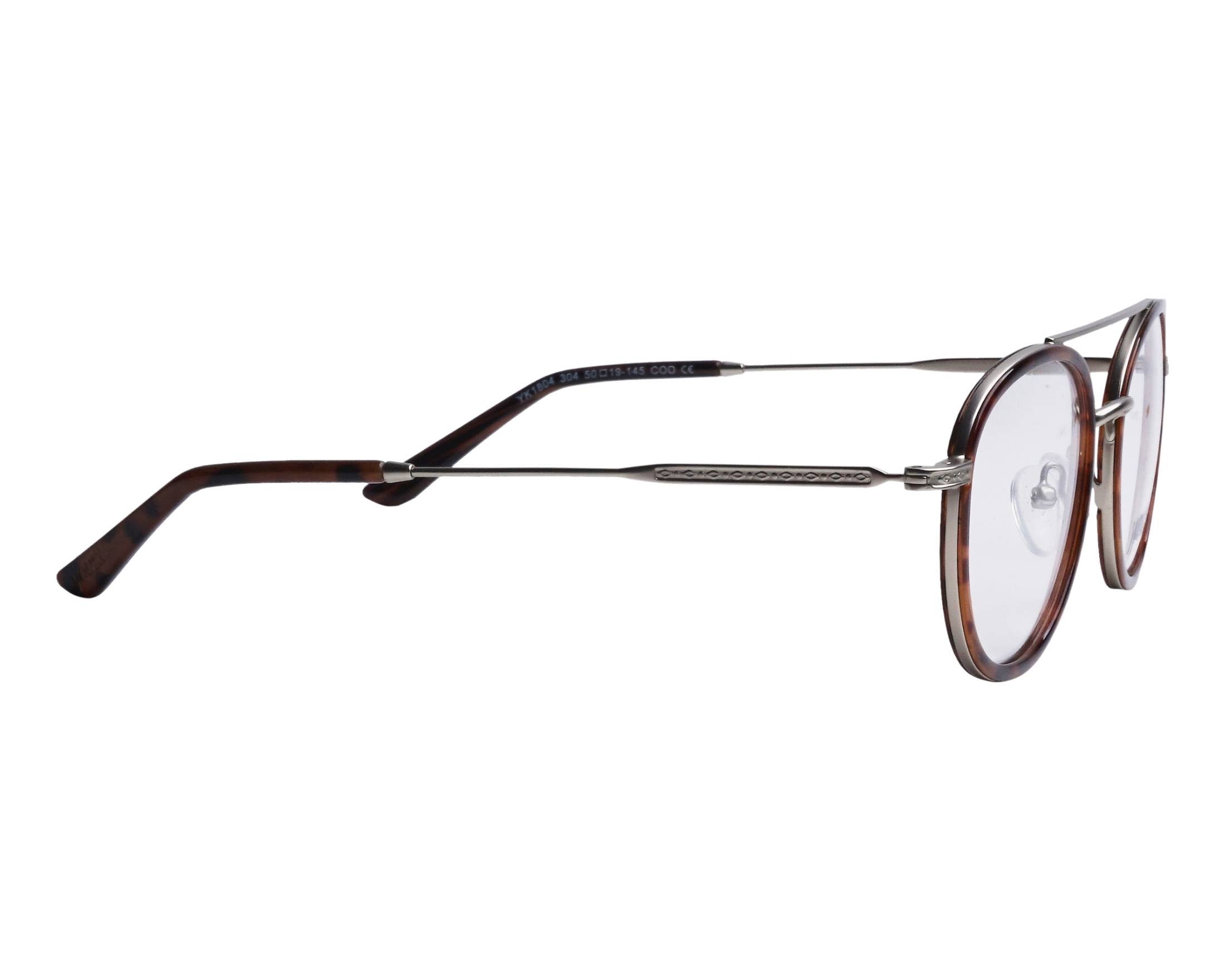 Signature YK1804 304 50-19 Brown  profile view