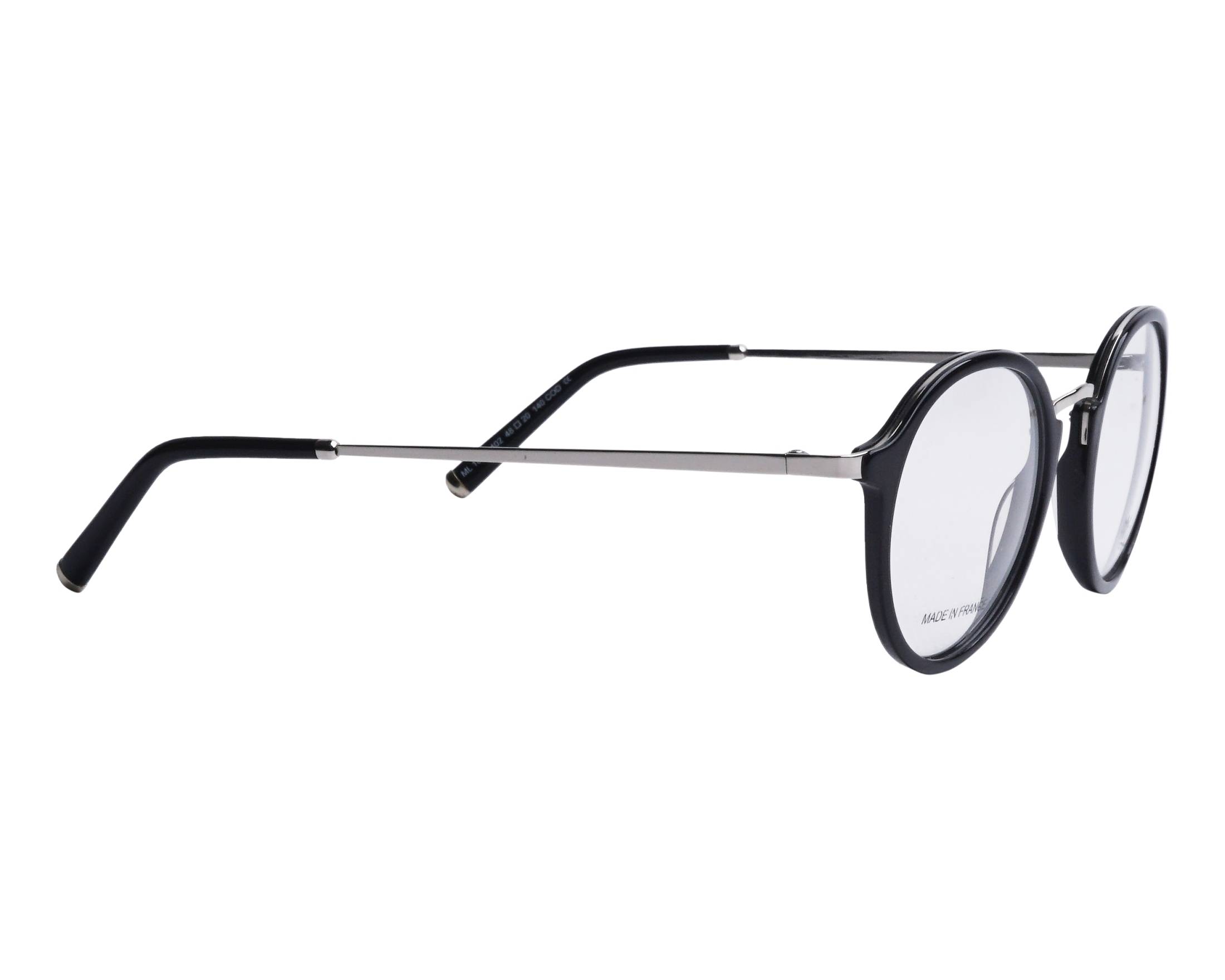 Signature ML1803 402 48-20 Black Silver side view