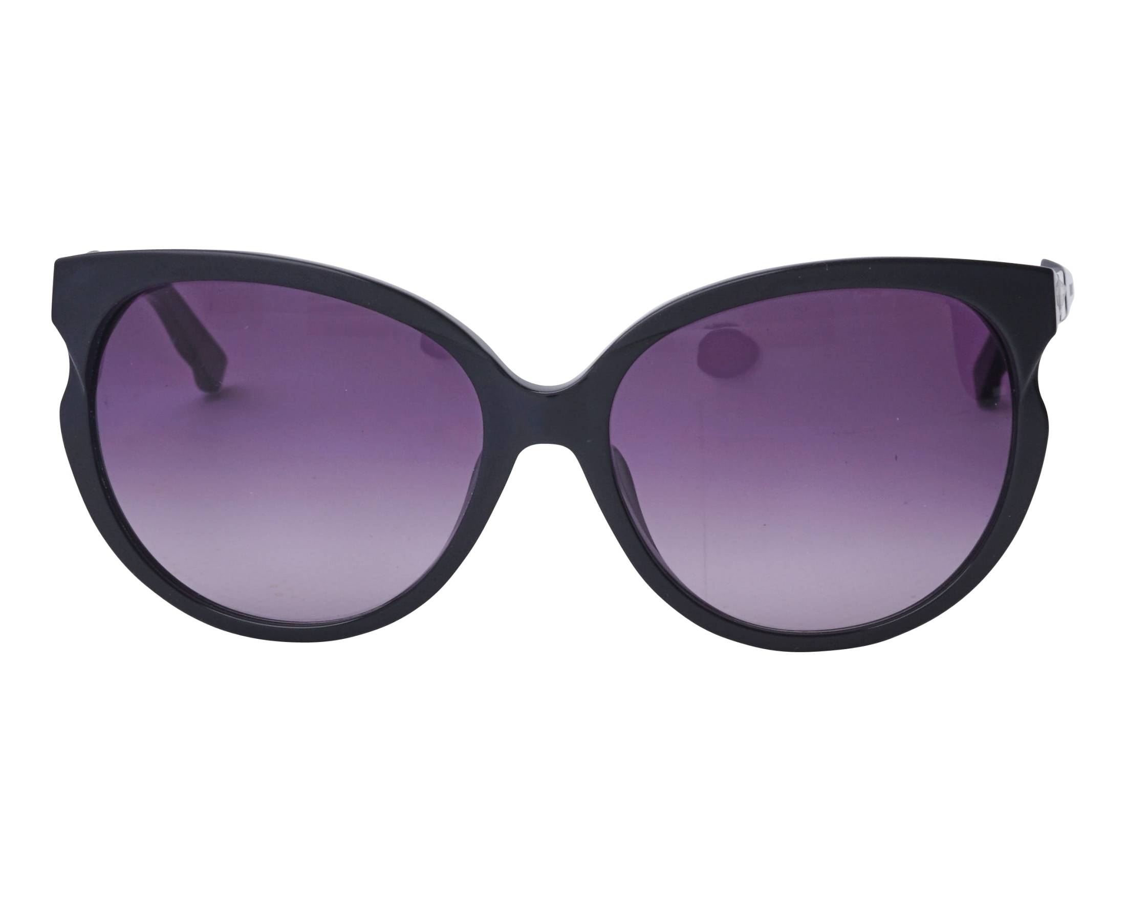 Swarovski SK-0081-F 05B 58-16 Black Black front view