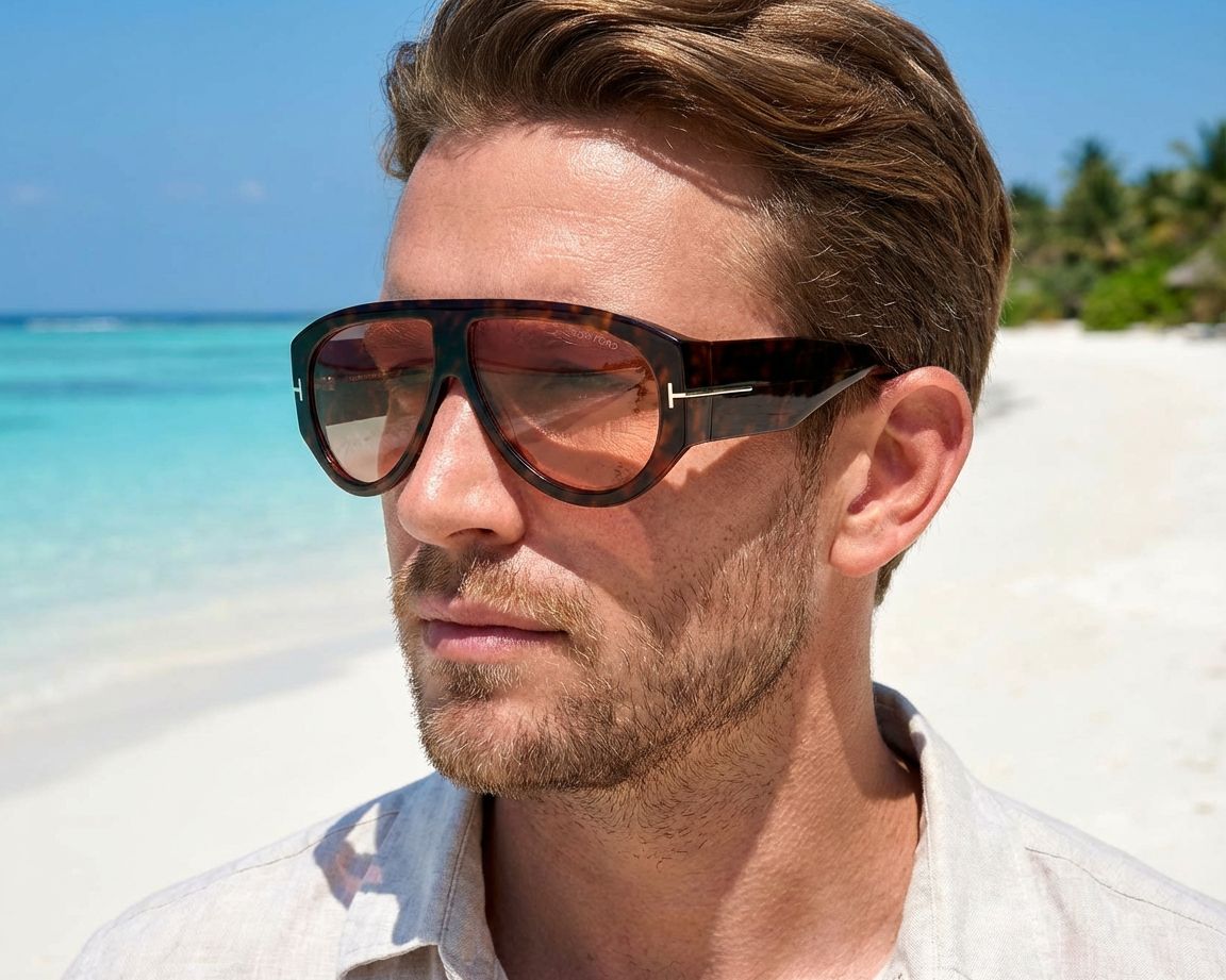 Tom Ford FT1044-S 52S 60-12 Brown Gold other view