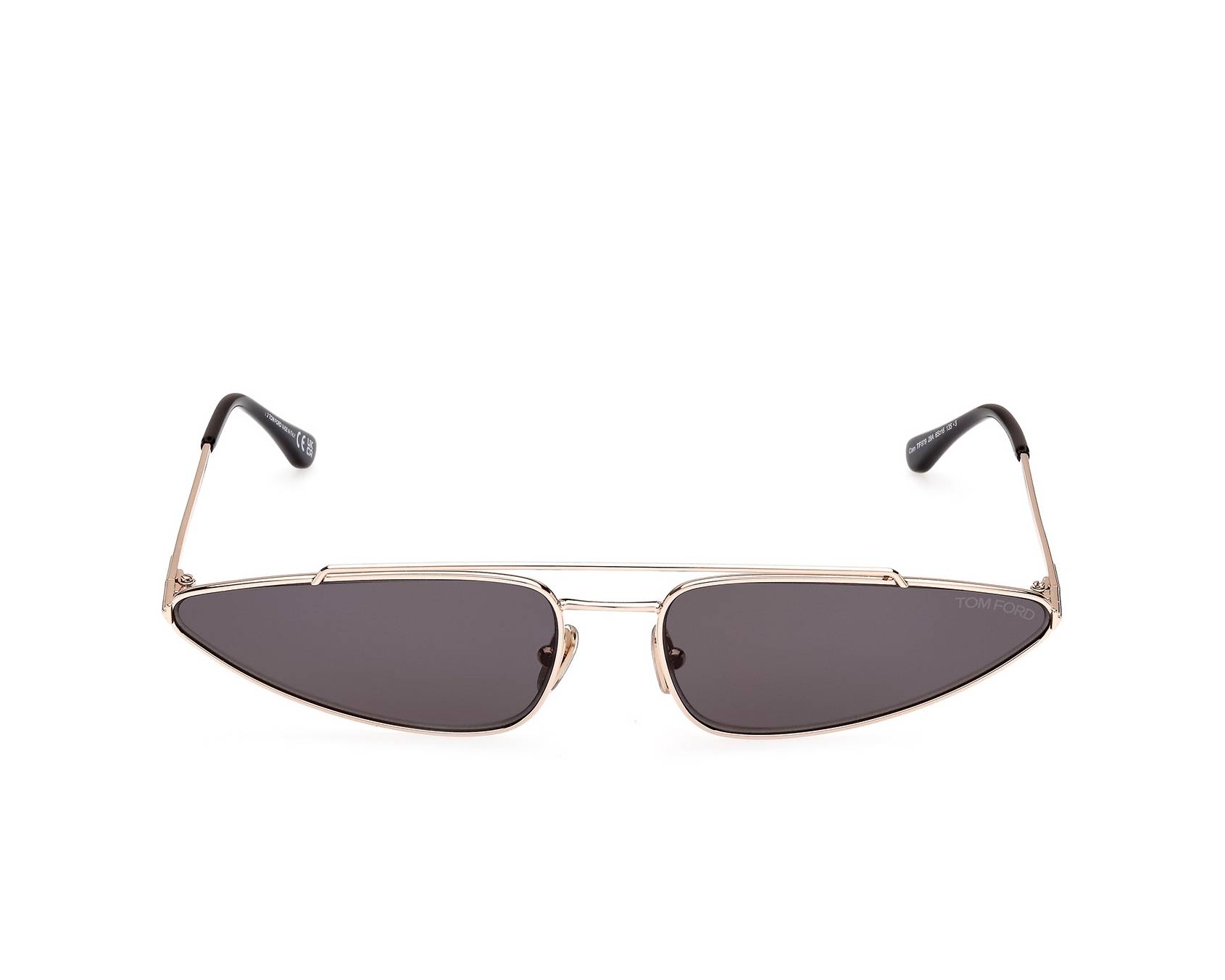 Tom Ford FT0979-S 28A - Rose gold Black side view