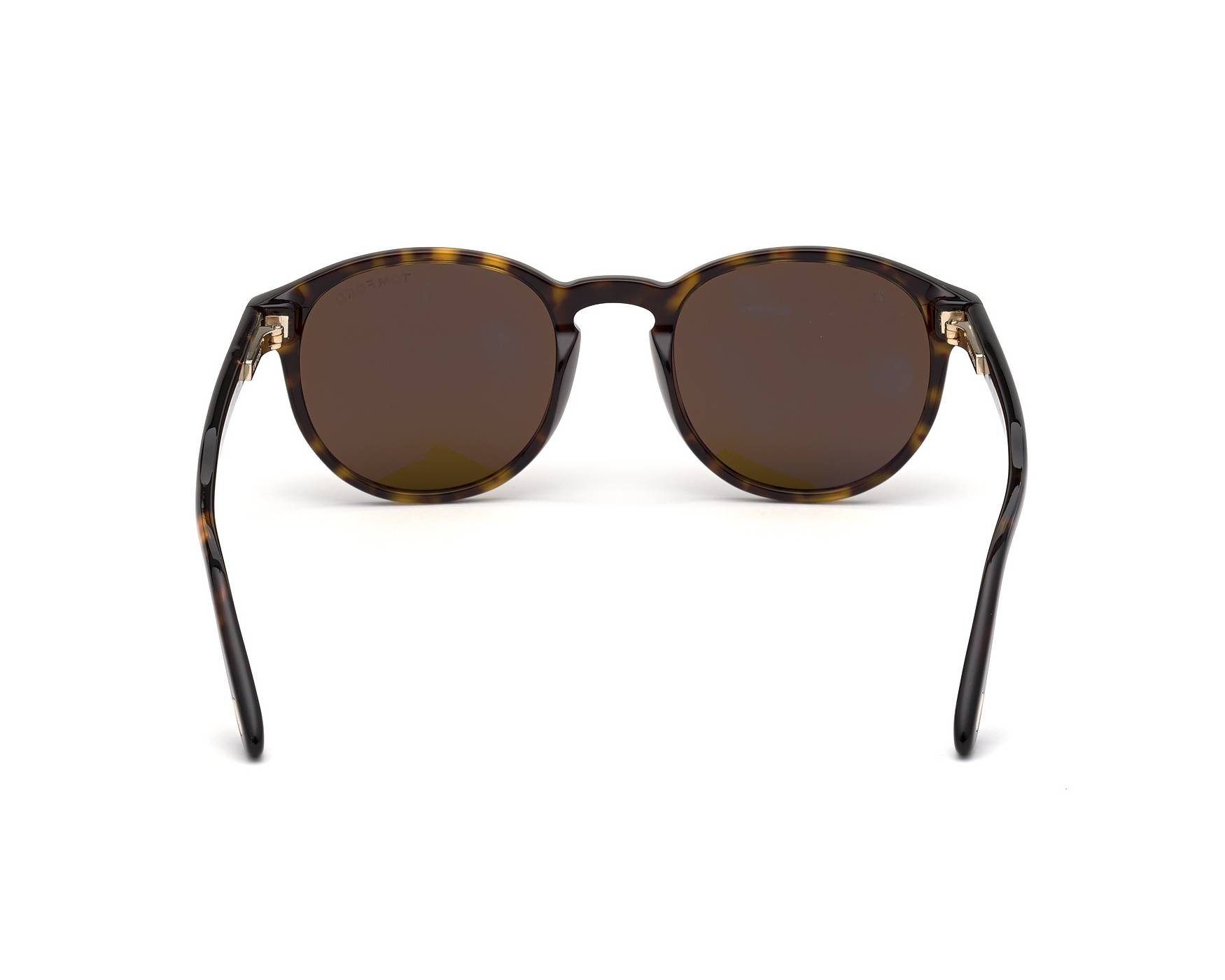 Tom Ford Dante TF834 01A Shiny Black/Smoke Round Sunglasses | Black |  Fashion Eyewear