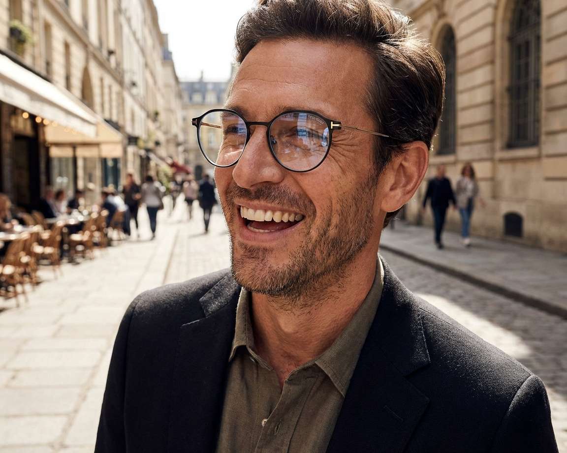 Tom Ford FT-5866-B/V 002 52-19 Black Gold other view