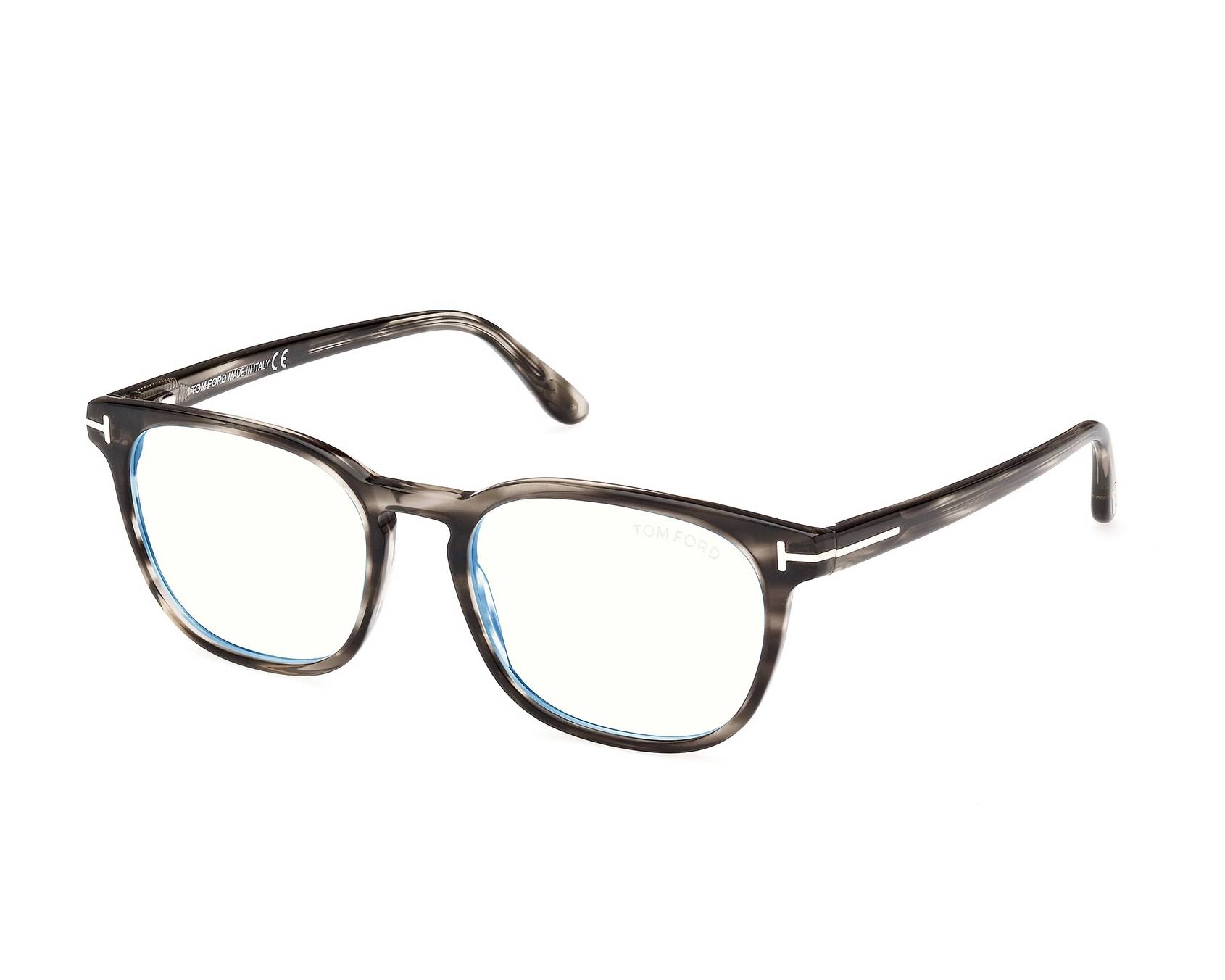 Tom Ford FT-5868-B/V 020 53-18 Grey Steel profile view