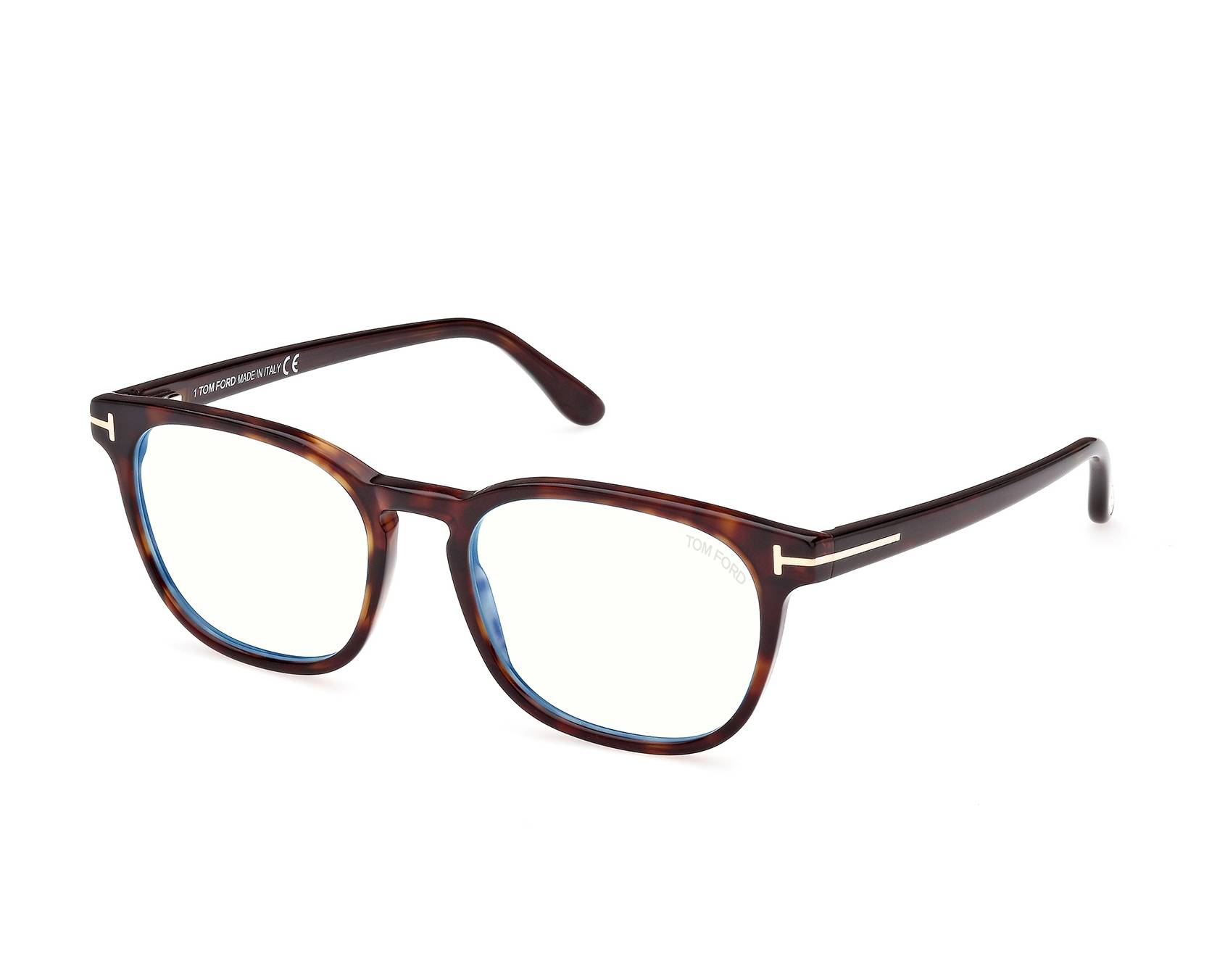 Tom Ford FT-5868-B/V 052 53-18 Havana  profile view
