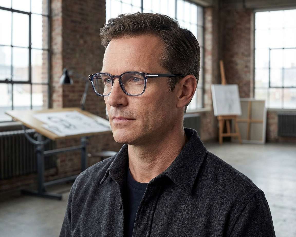 Tom Ford FT-5868-B/V 092 53-18 Azul  side view