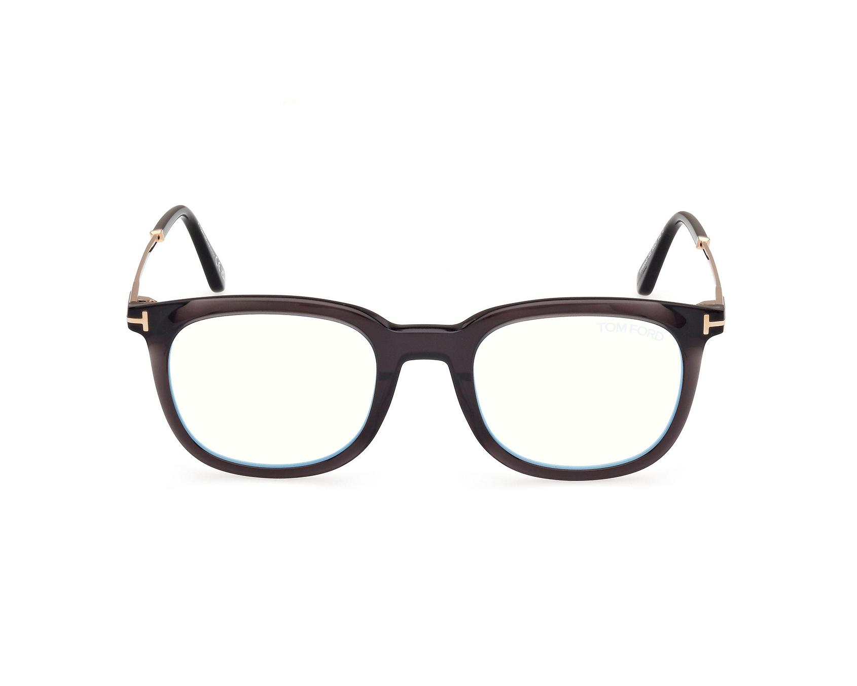 Tom Ford FT-5904-B-V 005 50-21 Black Avio silver side view