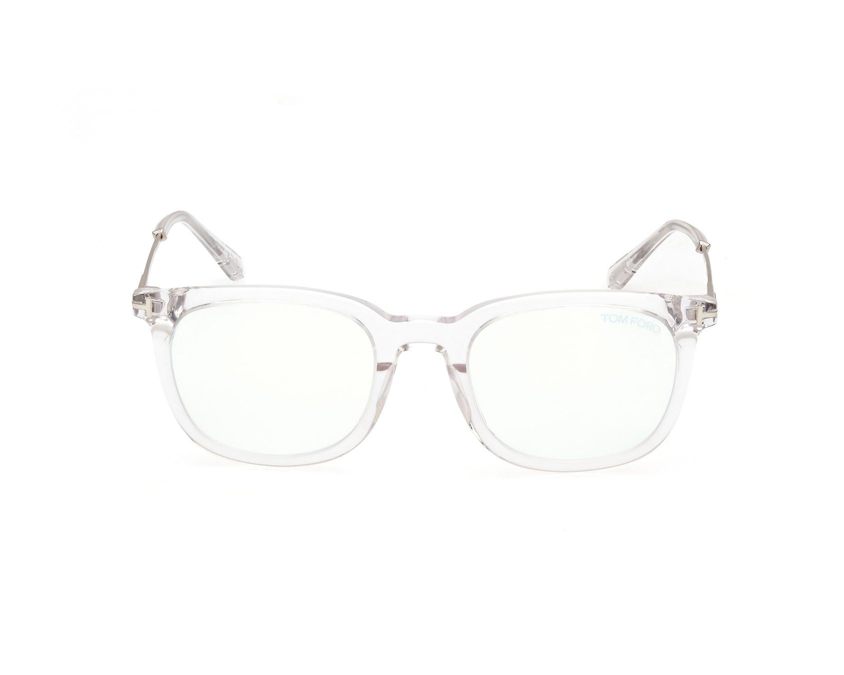 Tom Ford FT-5904-B-V 026 50-21 Transparent Argent side view