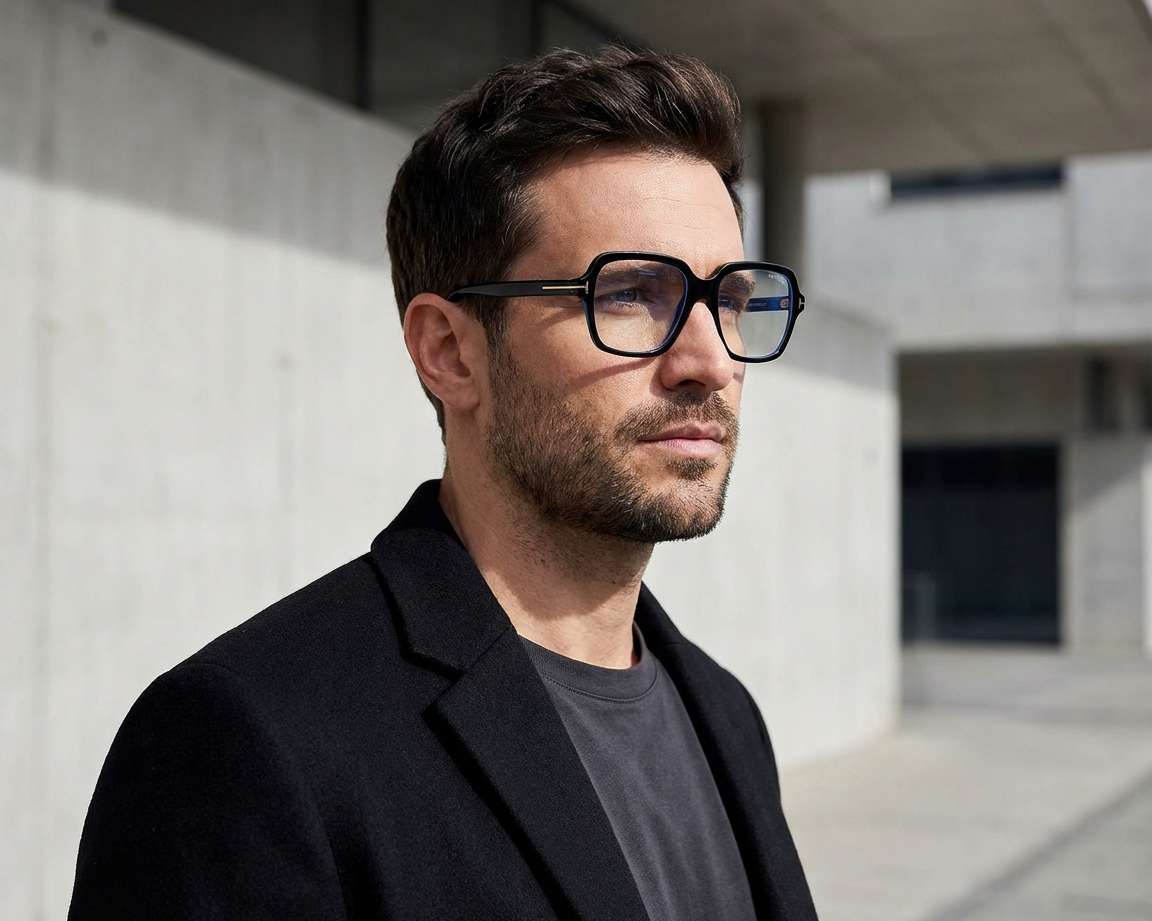 Tom Ford FT-5908-B-V 001 54-17 Noir  other view