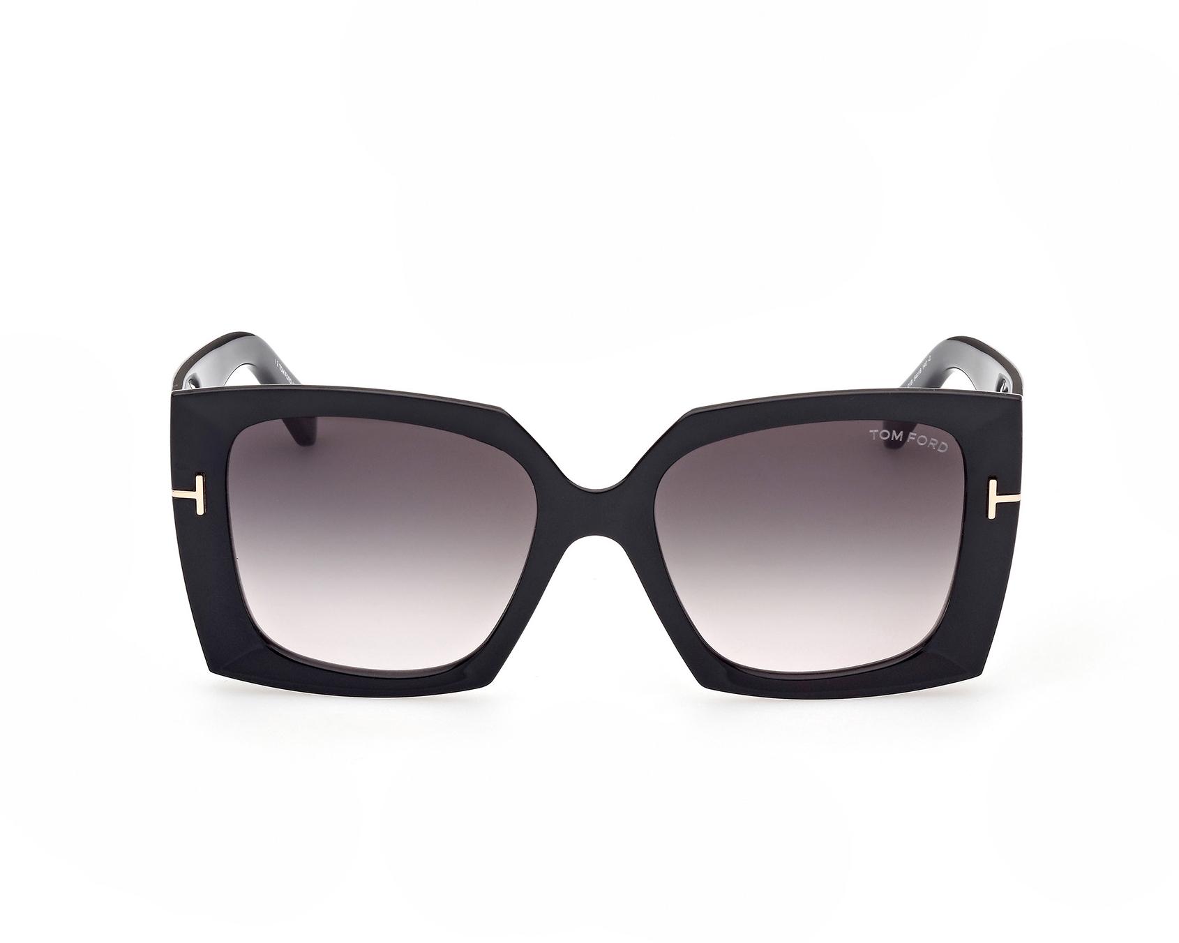 Tom Ford FT-0921-S 01B 54-18 Black Gold side view