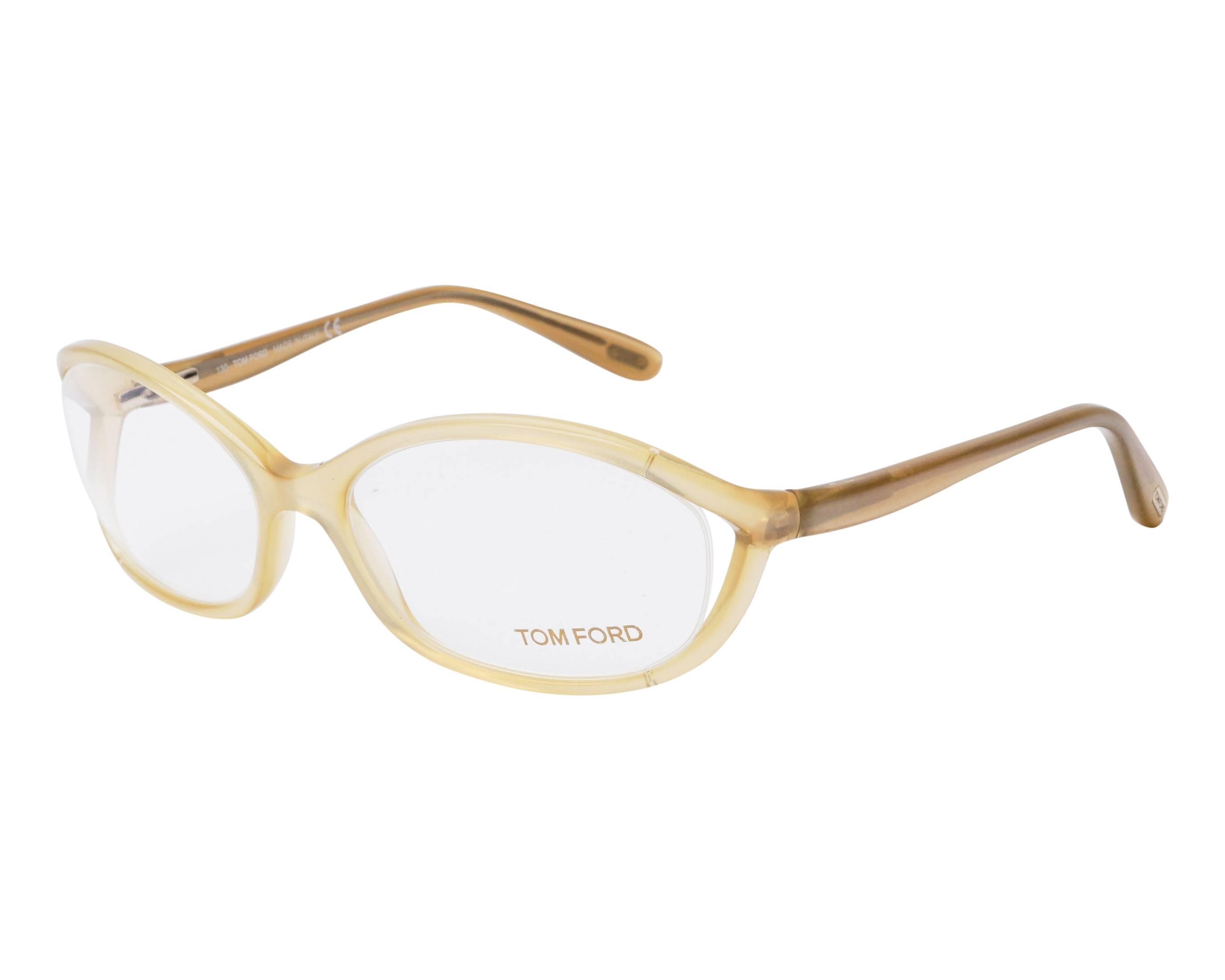 Tom Ford TF-5070 467 53-17 Ivory  profile view