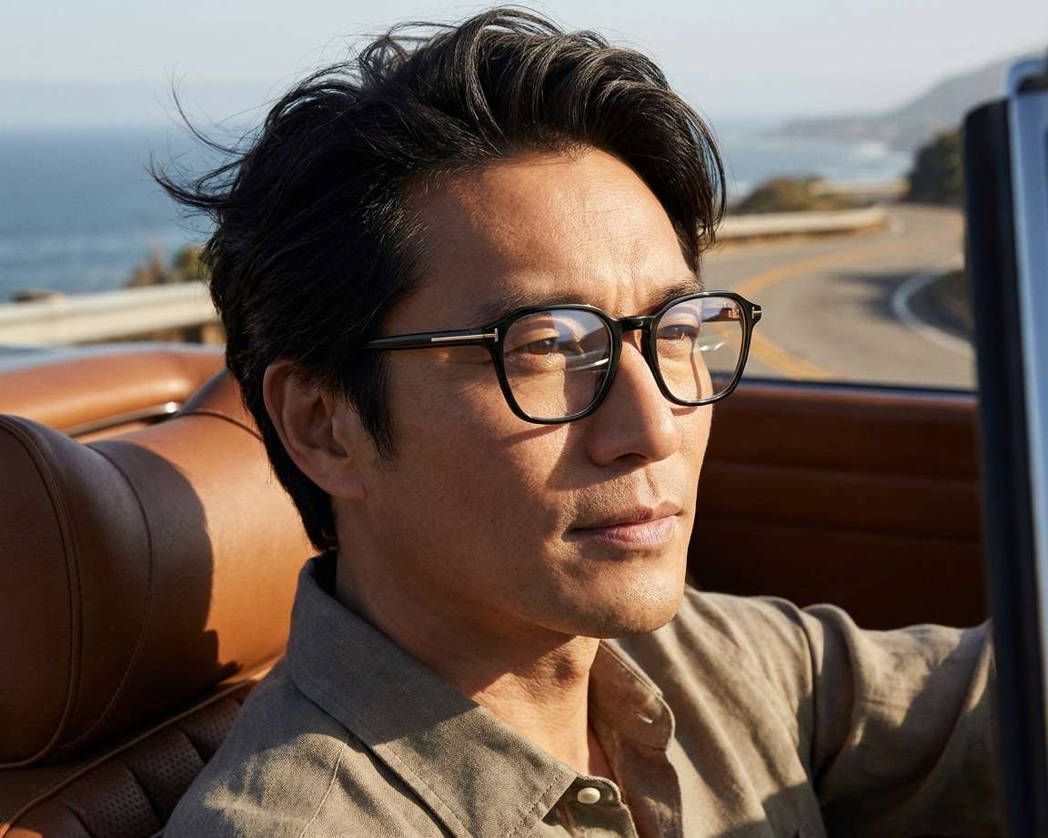 Tom Ford TF-5804-B 001 50-19 Black  other view