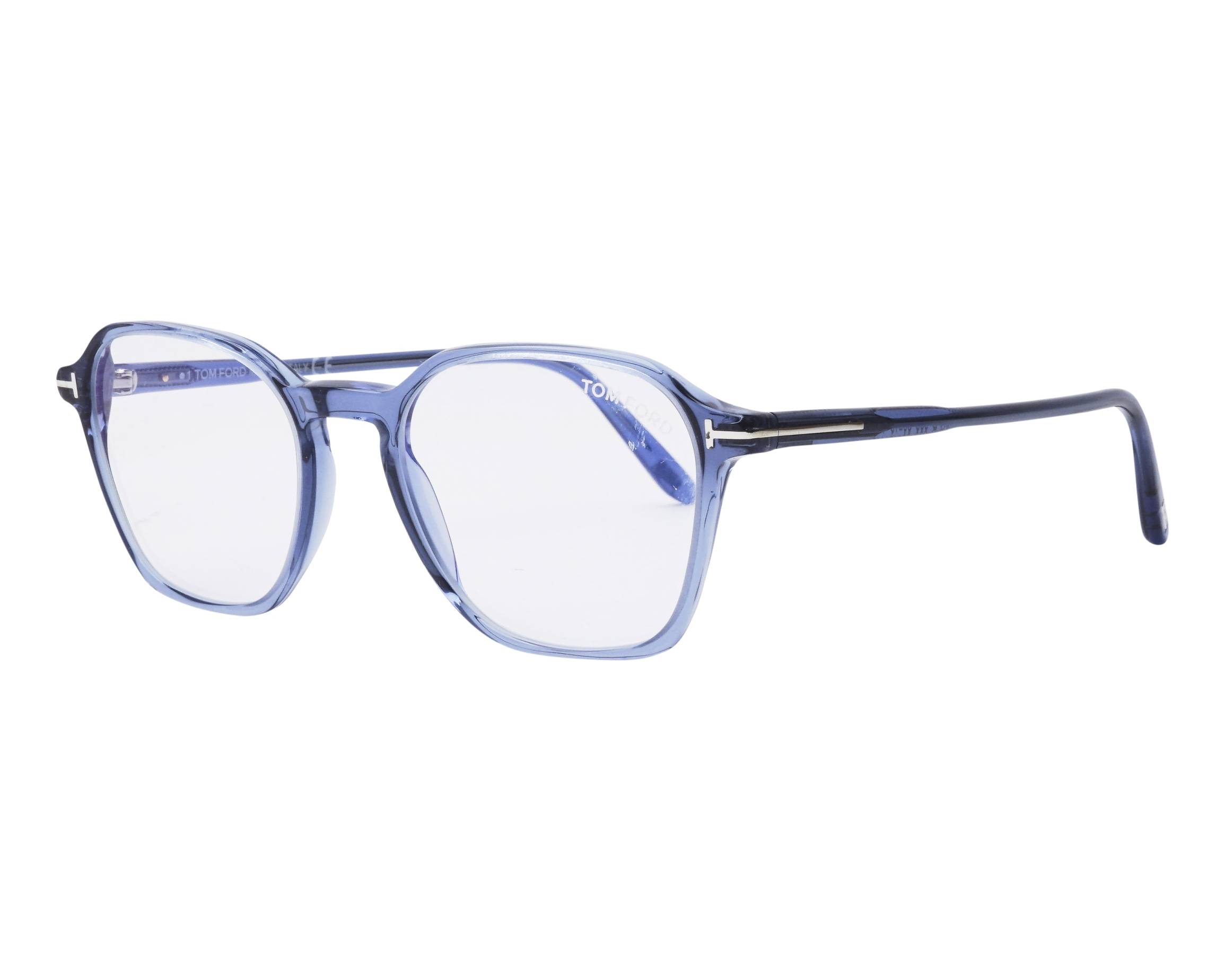 Tom Ford TF-5804-B 090 50-19 Blue  profile view