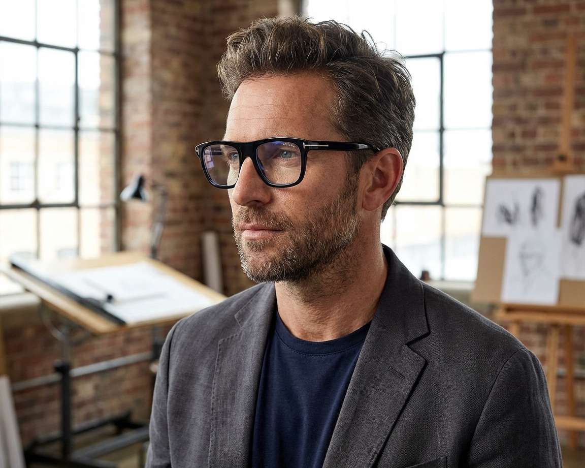 Tom Ford TF-5939 001 52-21 Black  other view