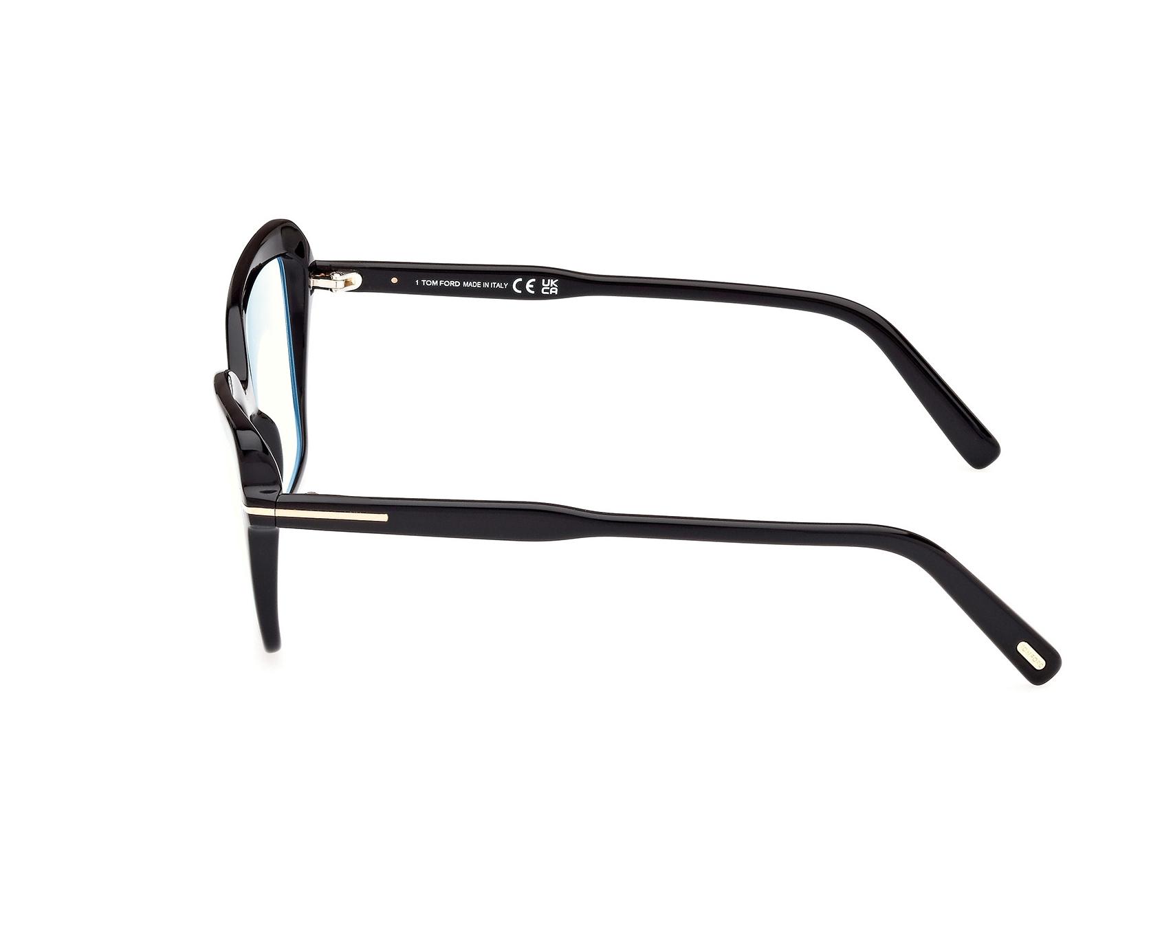 Tom Ford TF-5948 001 55-15 Black  front view