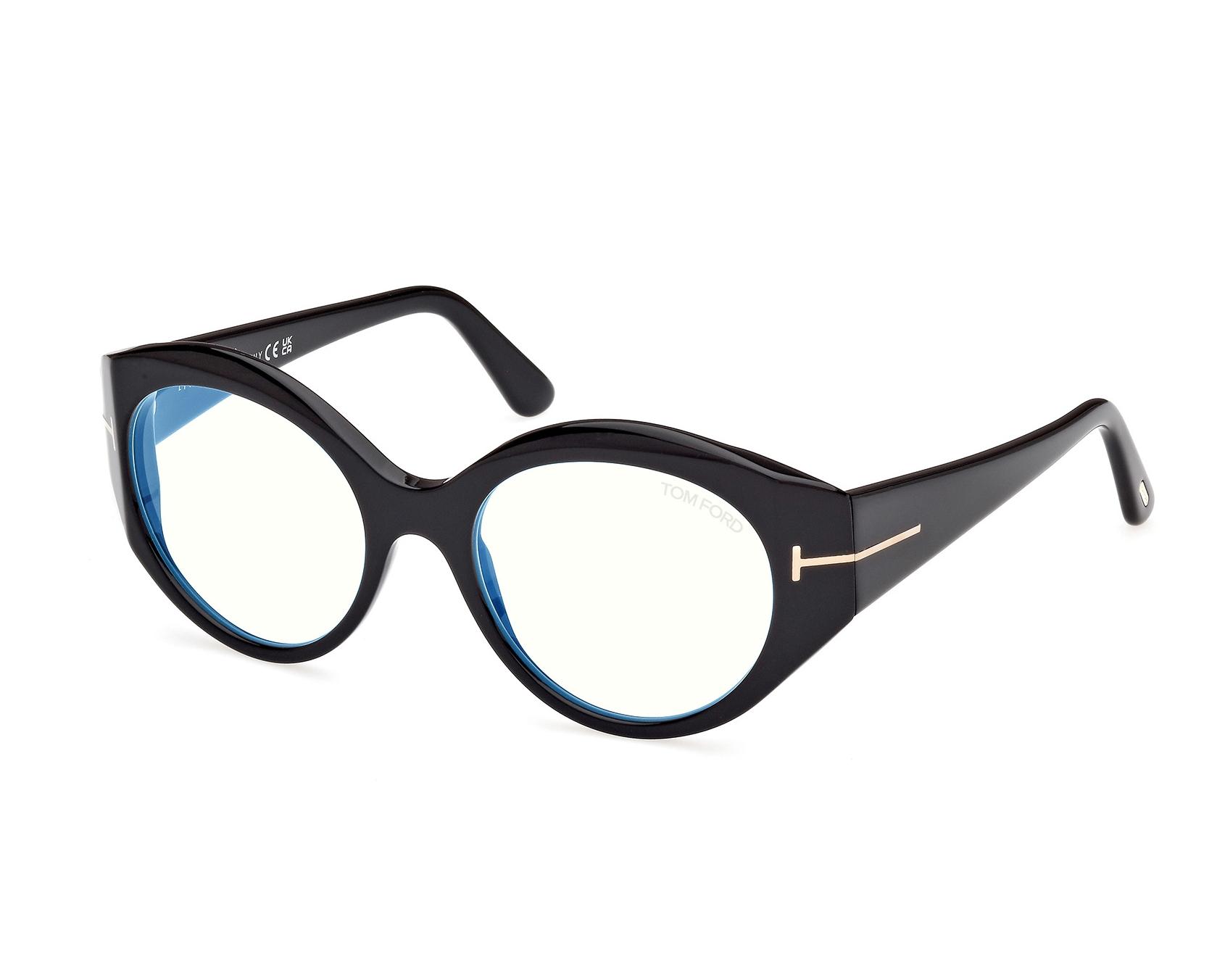 Tom Ford TF-5950 001 53-19 Noir  profile view