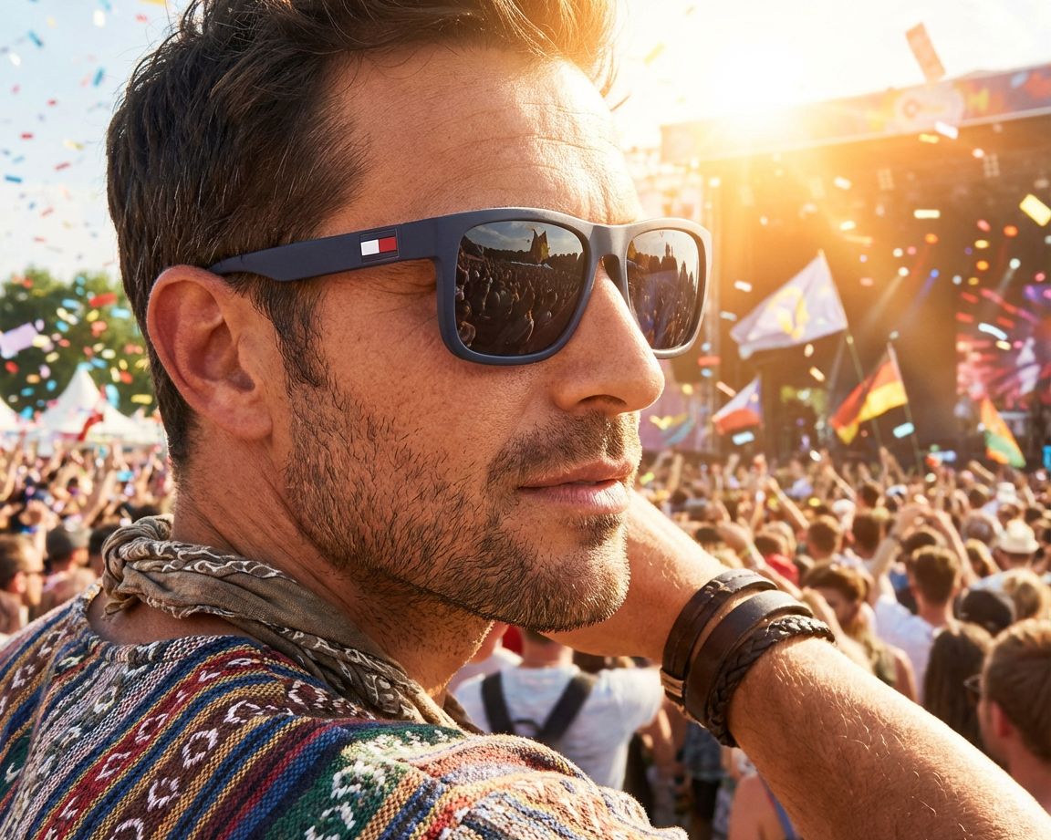 Tommy Hilfiger TH-1556-S 8RUKU 52-18 Blue Red other view