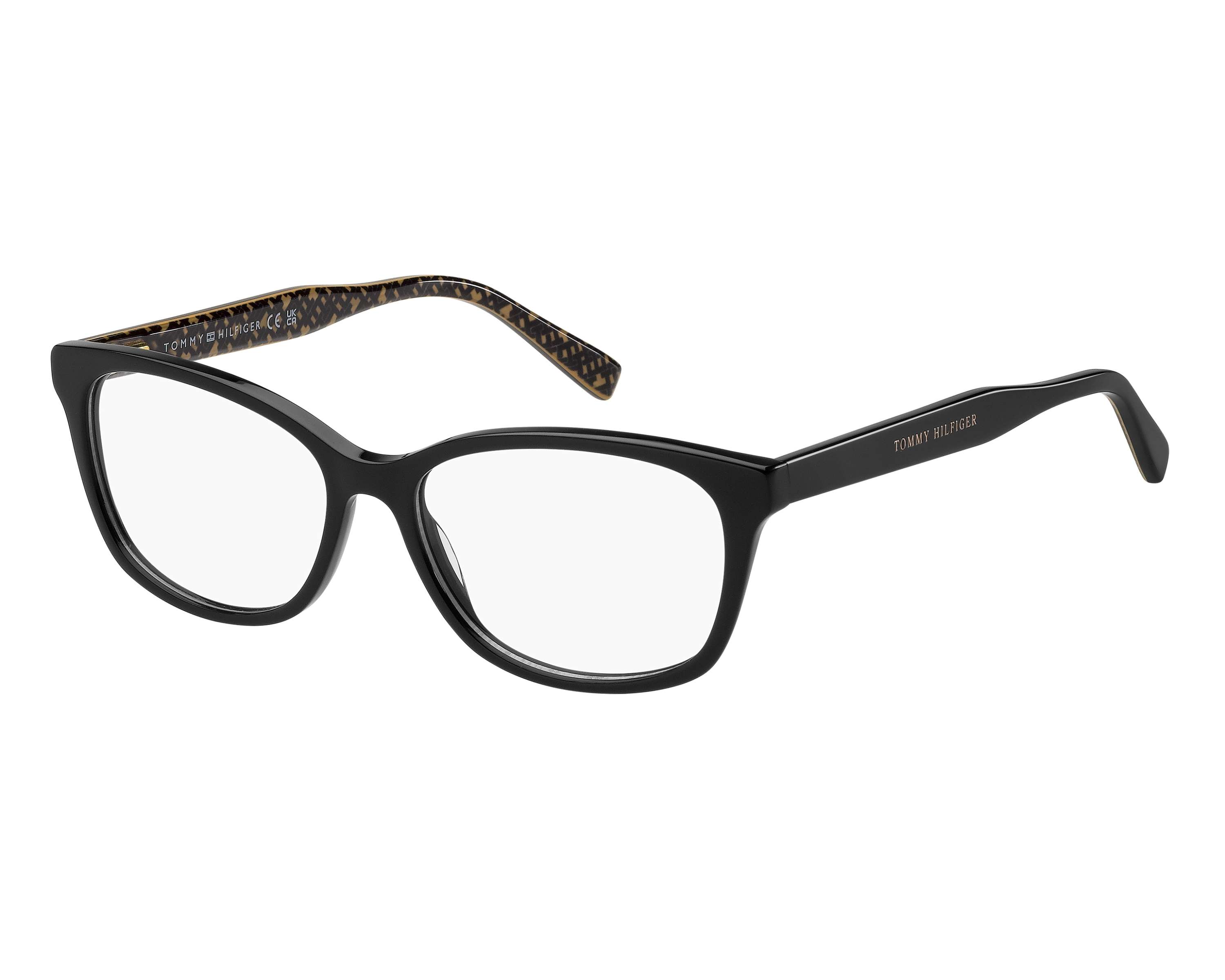 Tommy Hilfiger TH-2108 7YQ 53-15 Noir Marron 360 degree view 1