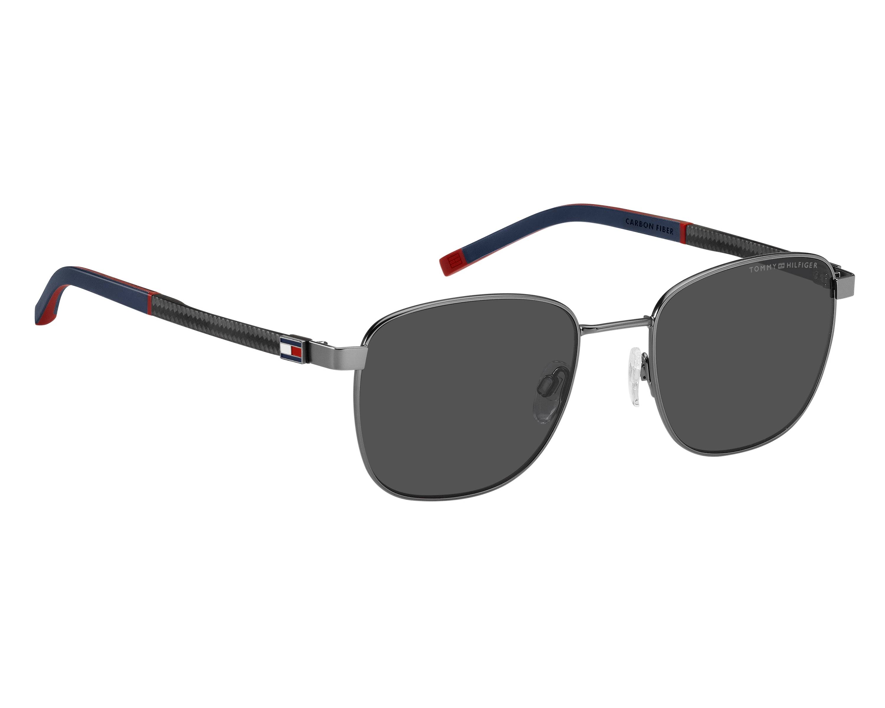 Tommy Hilfiger TH-2138-S 5UV/IR 53-20 Ruthenium Blue 360 degree view 3