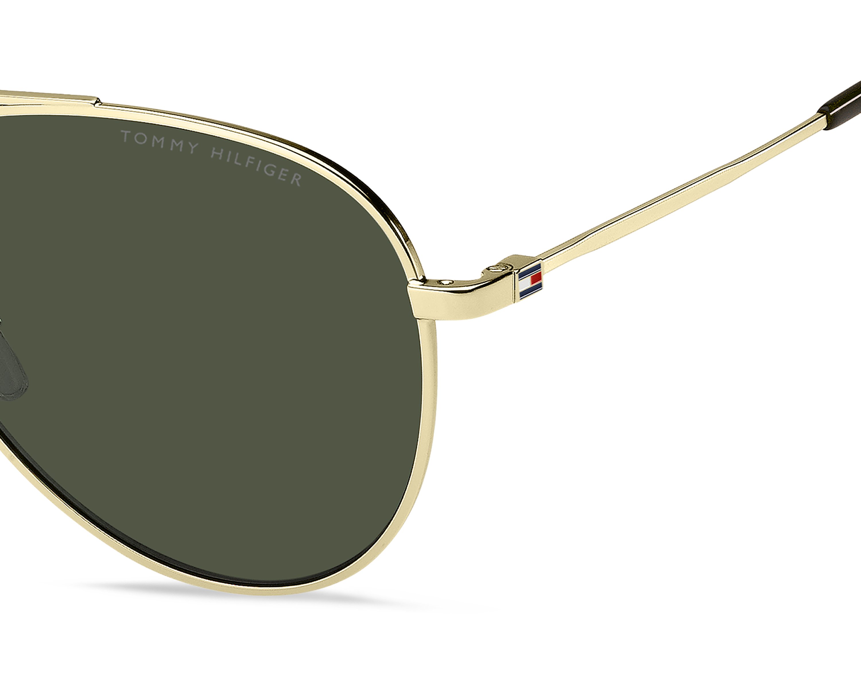 Tommy Hilfiger TH-2336-S J5G/QT 58-14 Gold  360 degree view 5
