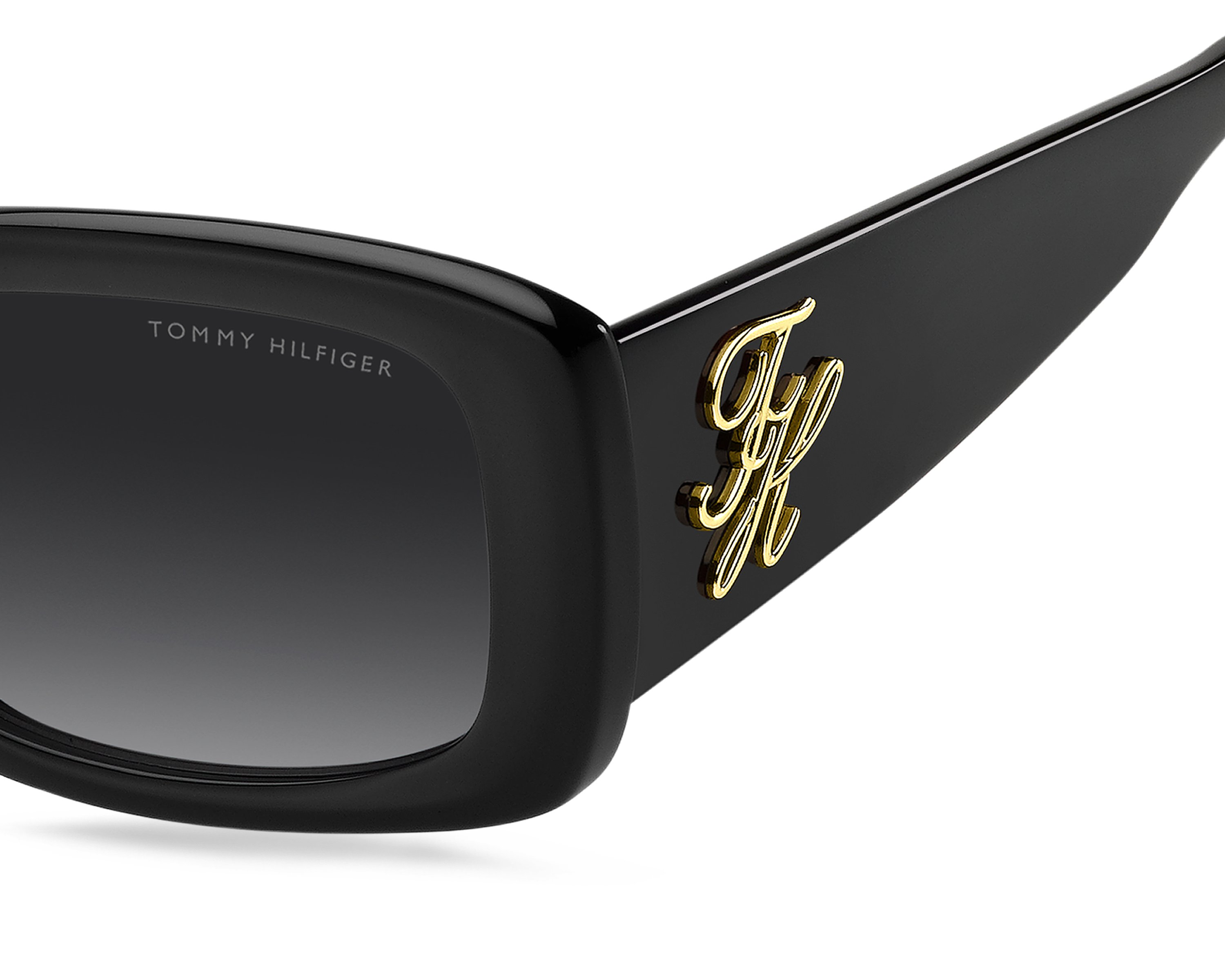 NWT Tommy Hilfiger TH 2343/S Rectangular Sunglasses w/ Original Case Sunglasses TOMMY HILFIGER TH 2343/S 807 9O 53 – Visual Click main image 4