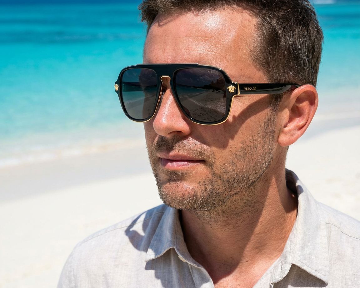 VERSACE メデューサ　ULQ99 デイト付き Versace Sunglasses Medusa Charm VE-2199 100281