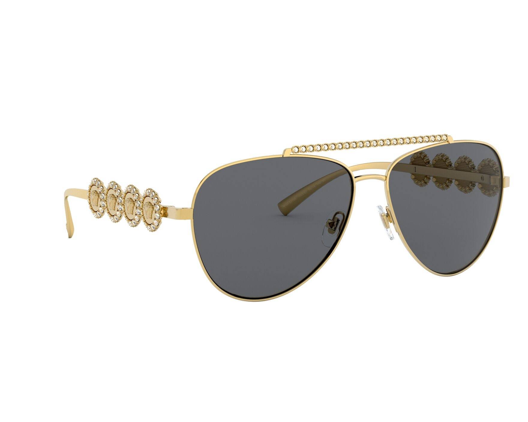 versace sunglasses gold frame