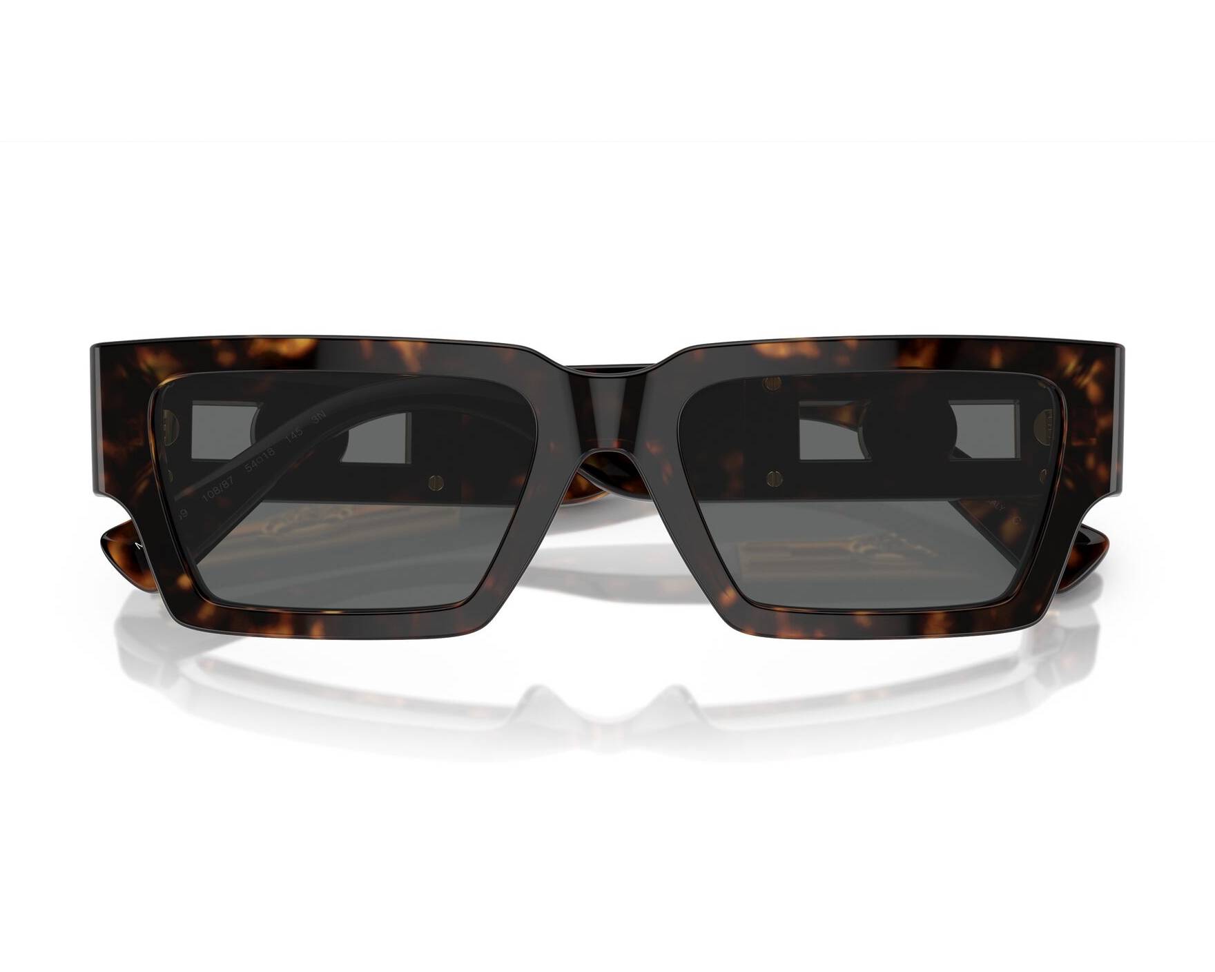 Versace VE4459 108/87 54-18 Havana  360 degree view 4