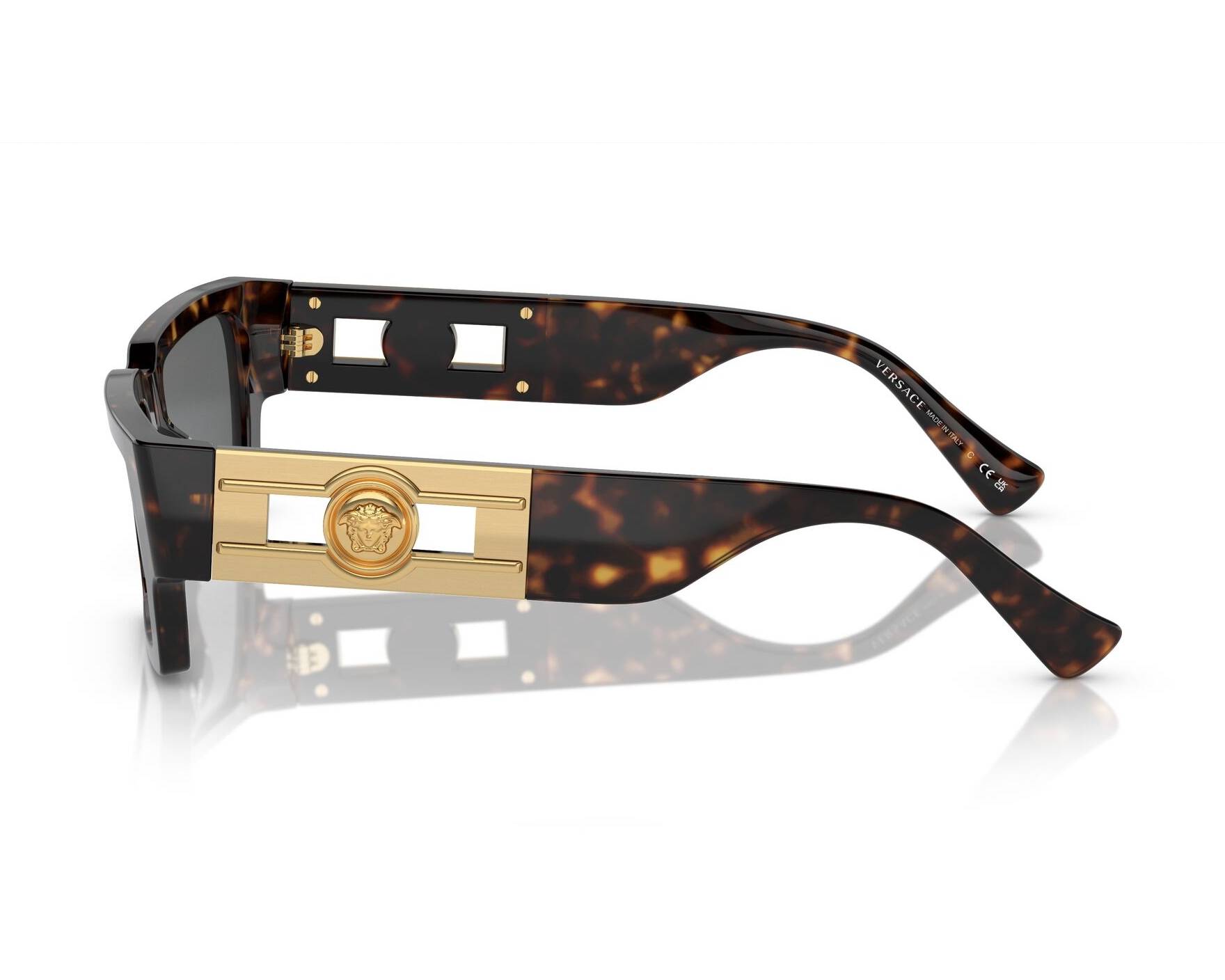 Versace VE4459 108/87 54-18 Havana  360 degree view 6